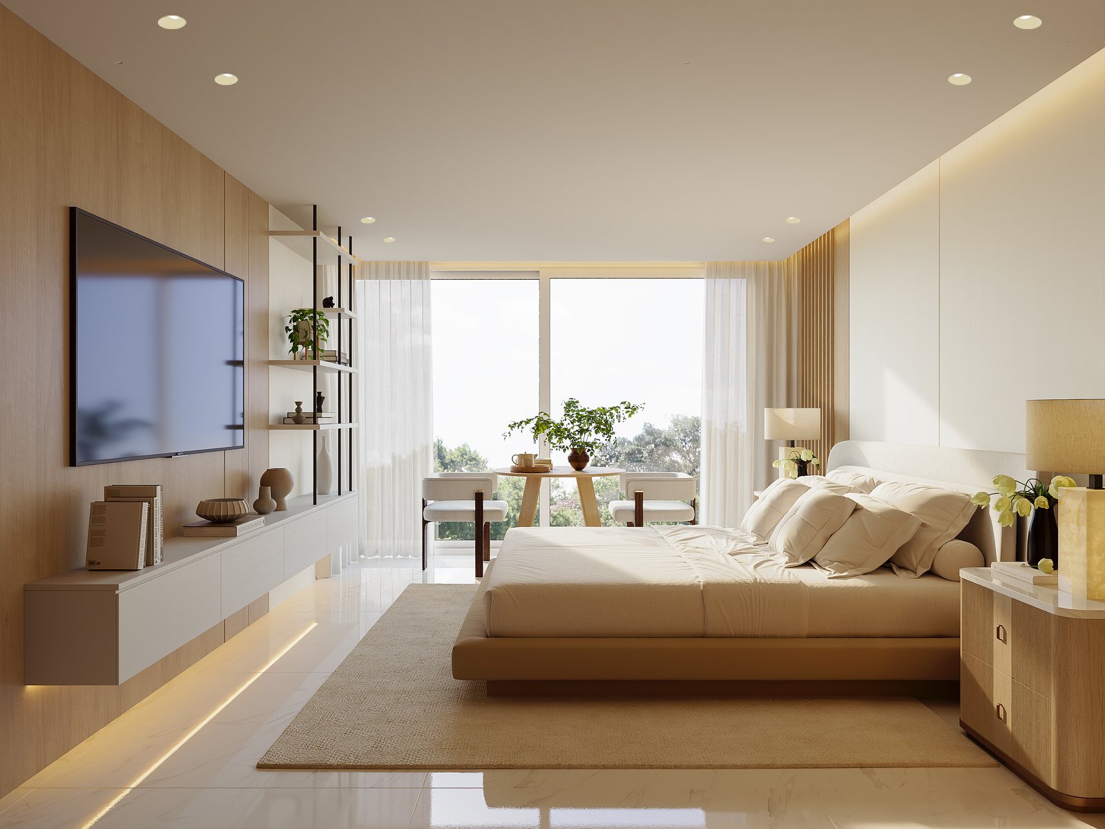 Interiors Residential Render Architectural Visualization