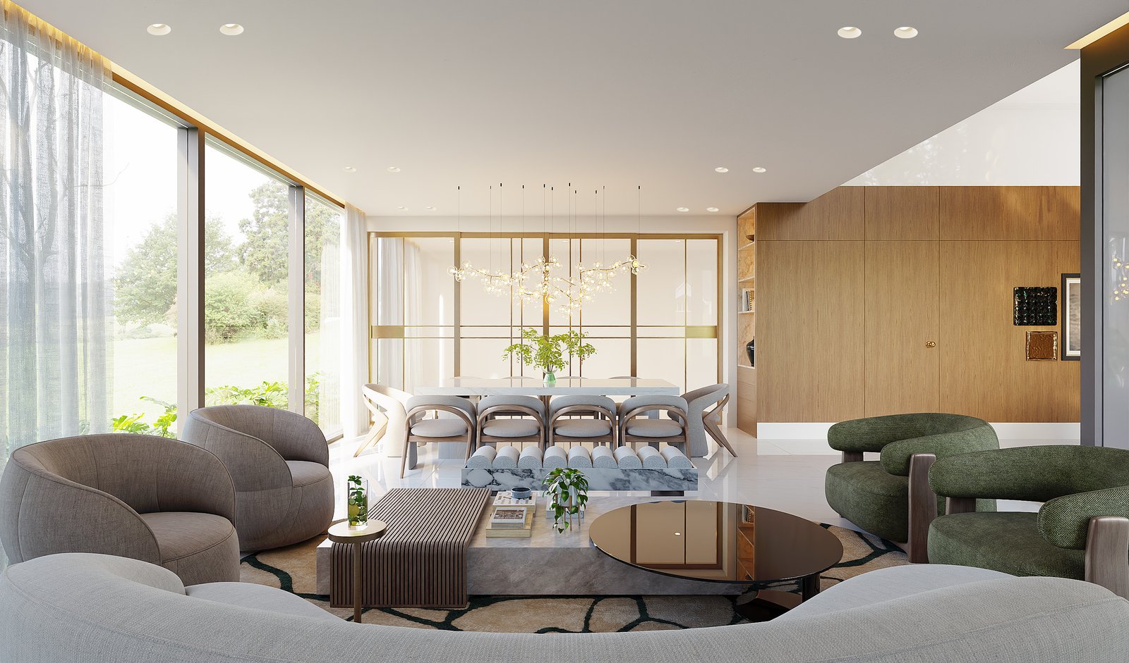 Interiors Residential Render Architectural Visualization