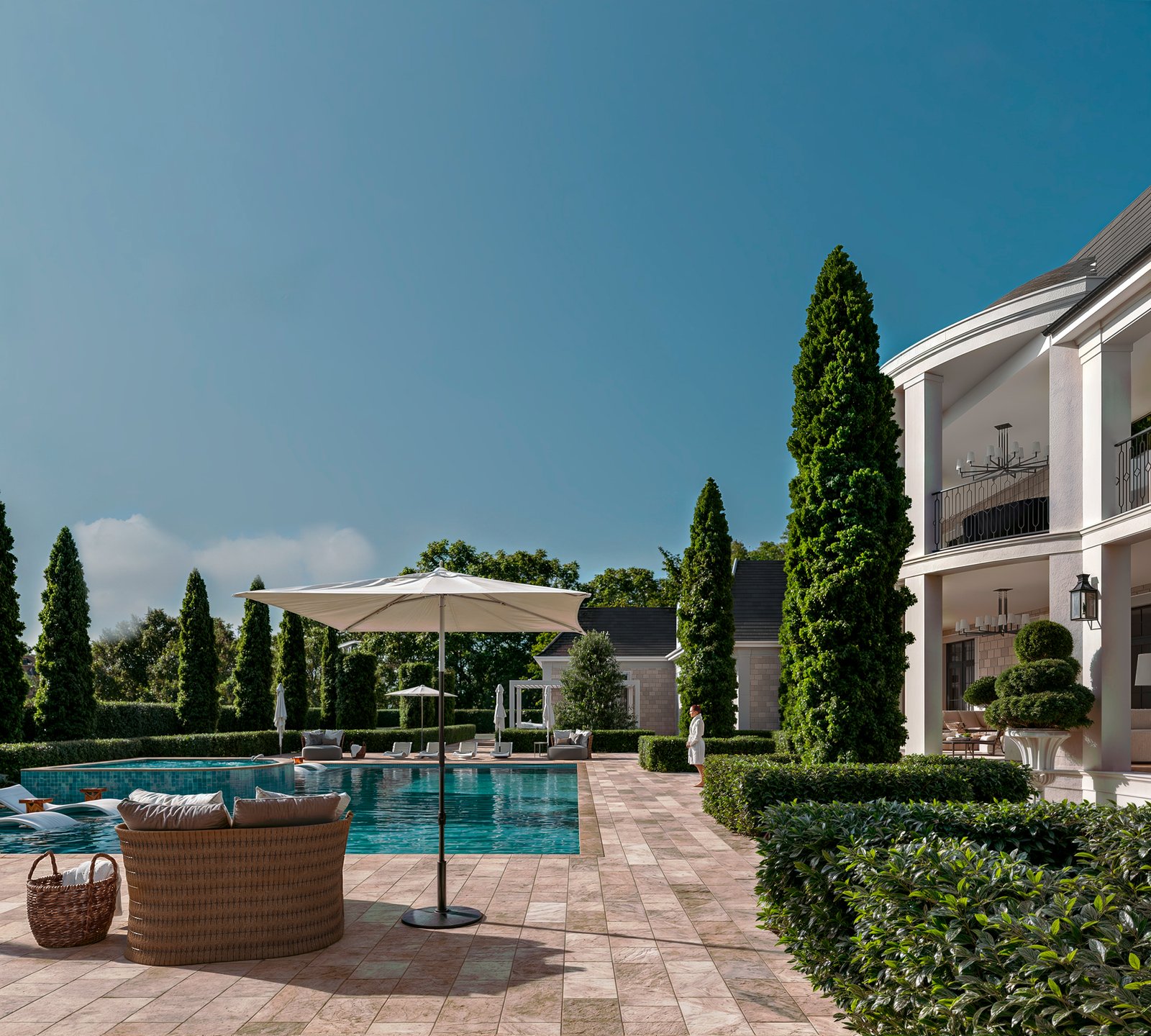 Exterior Residential Luxury Render Architectural Visualization