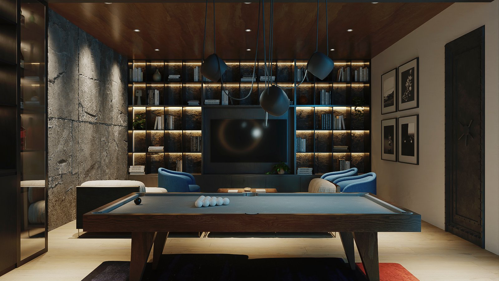 Interior Residential Render Architectural Visualization