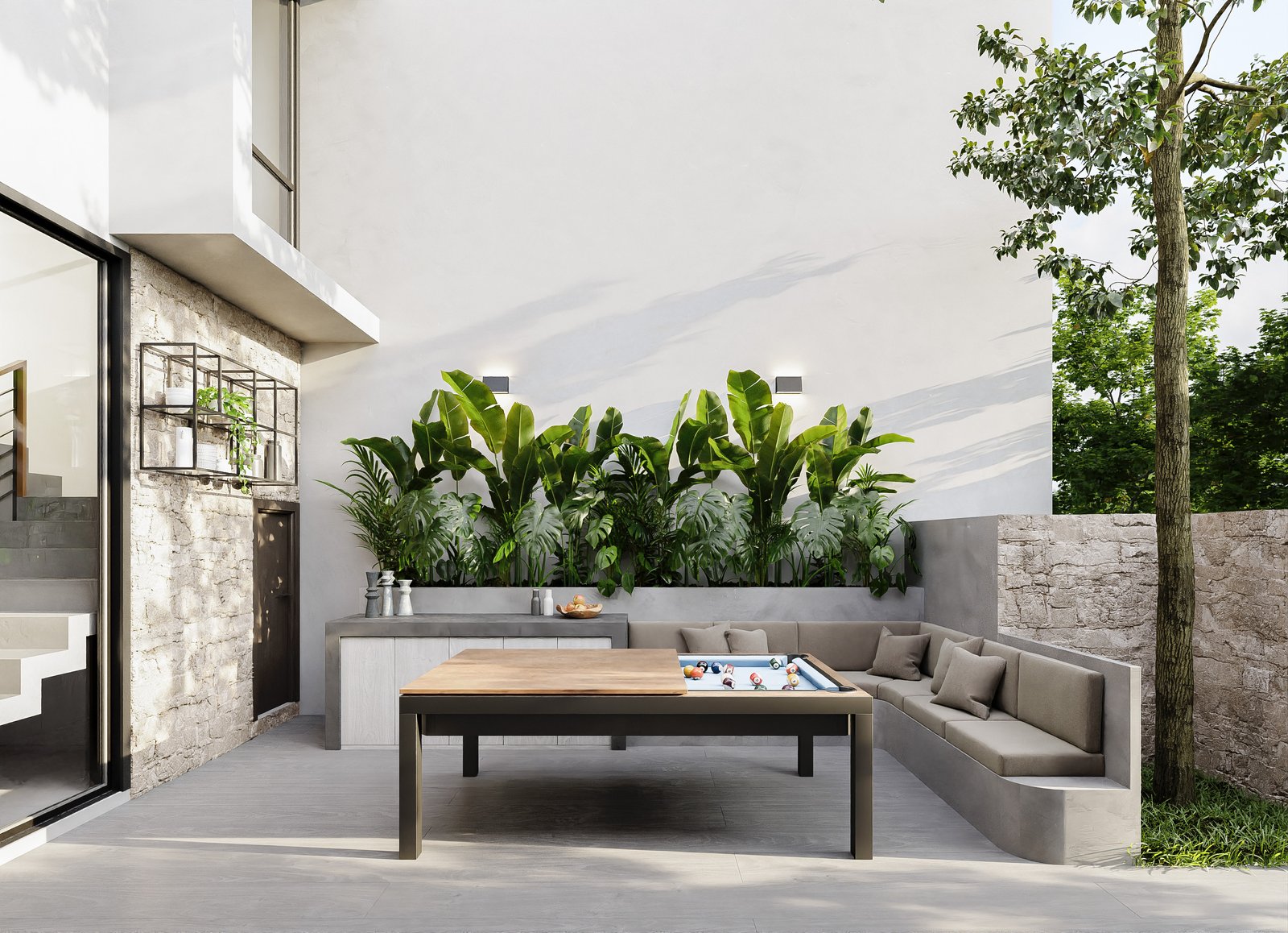 Interior Residential Render Architectural Visualization