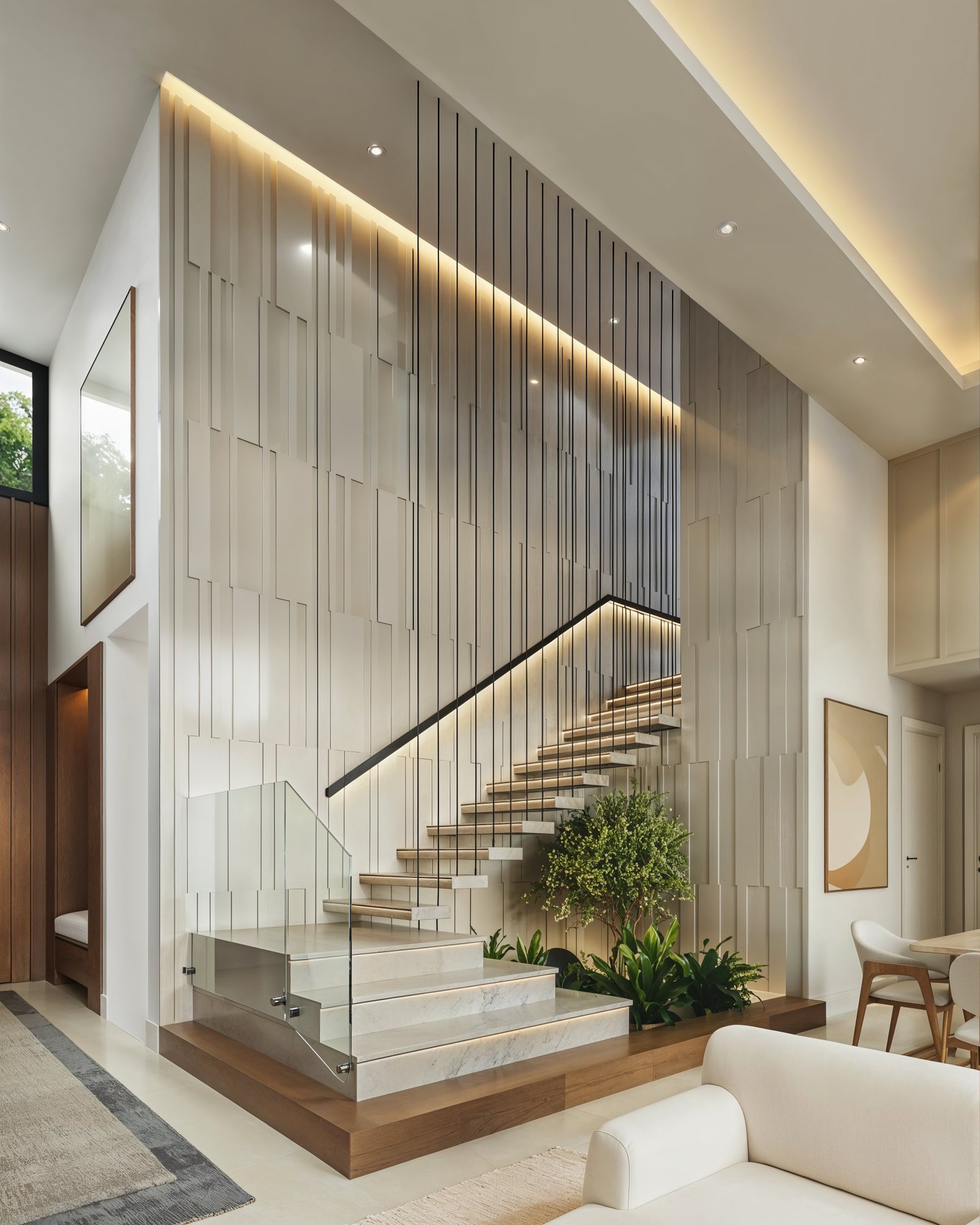 Interior Residential Render Architectural Visualization