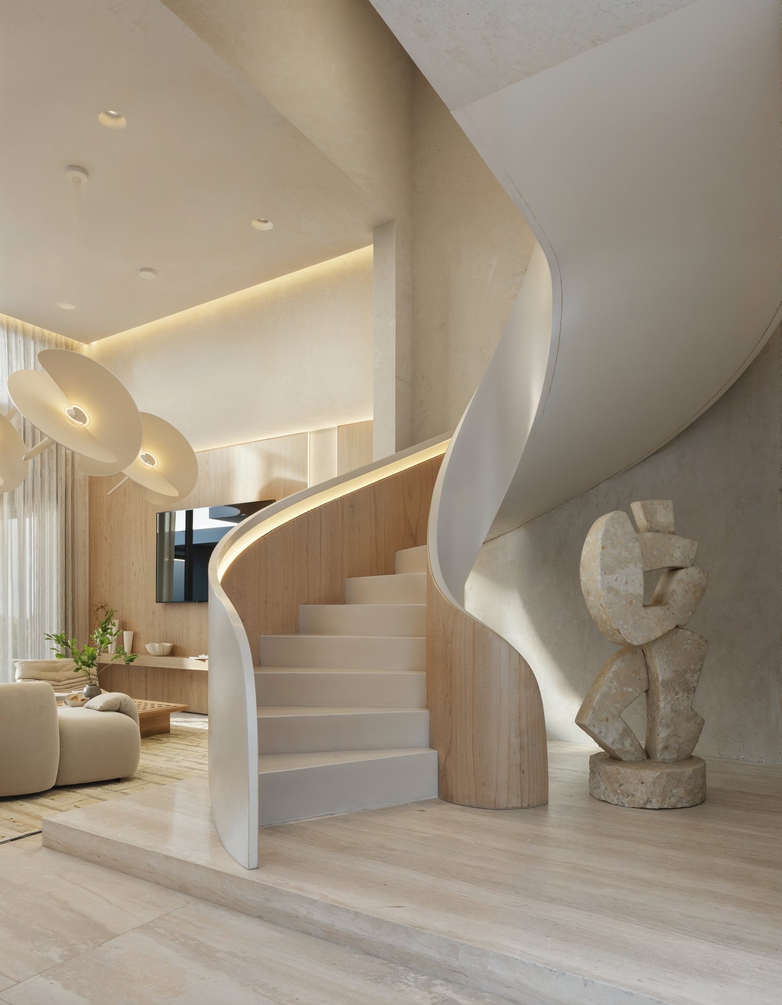 Interior Residential Render Architectural Visualization