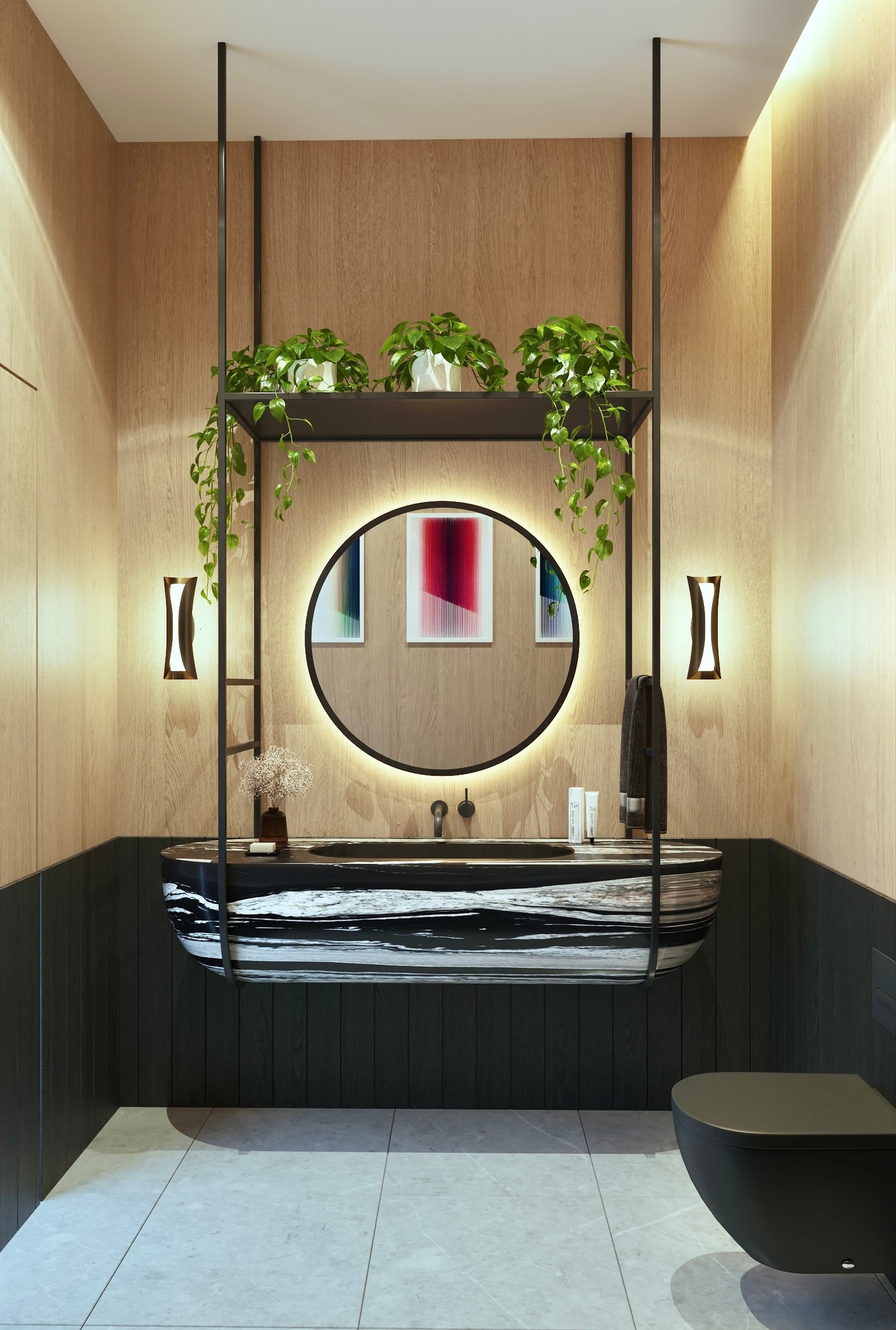 Interior Residential Render Architectural Visualization