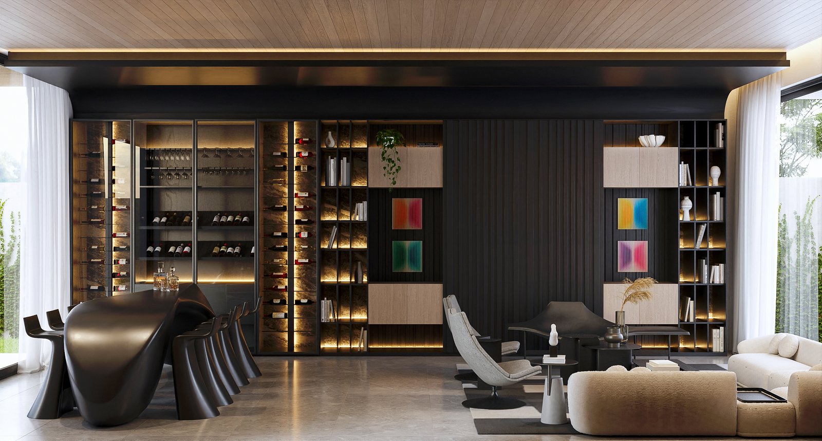 Interior Residential Render Architectural Visualization