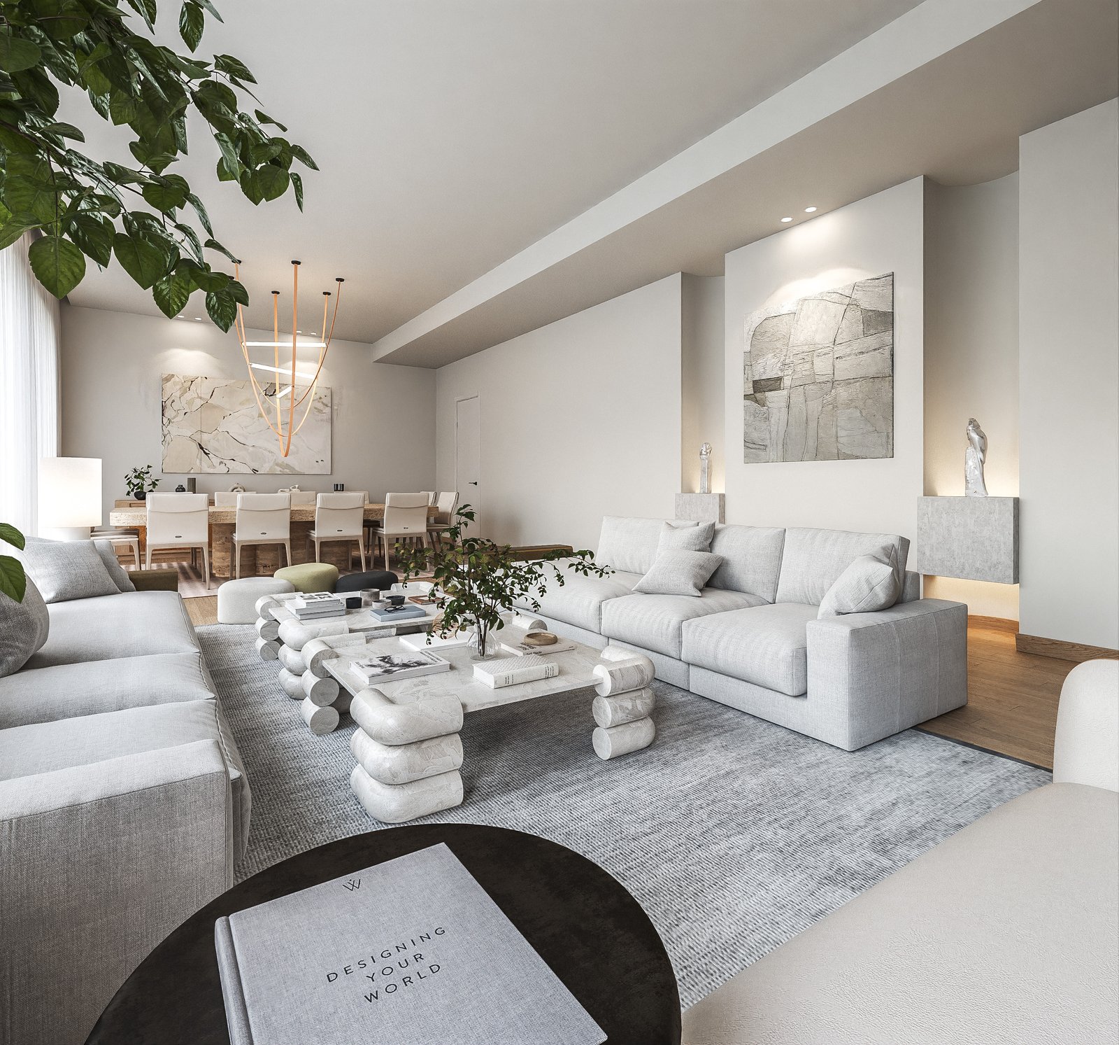 Interiors Residential Render Architectural Visualization