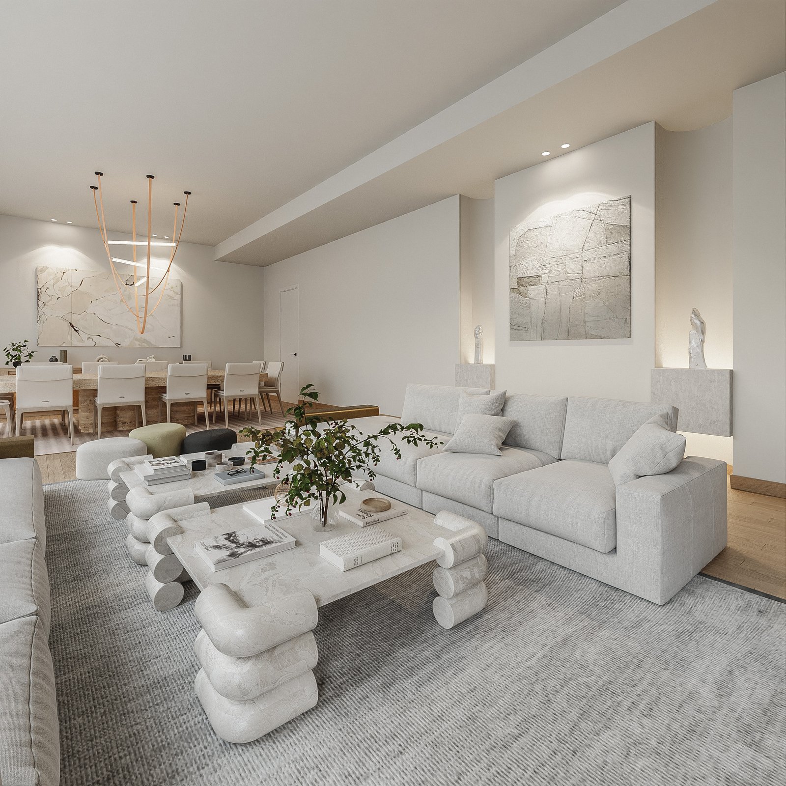 Interiors Residential Render Architectural Visualization