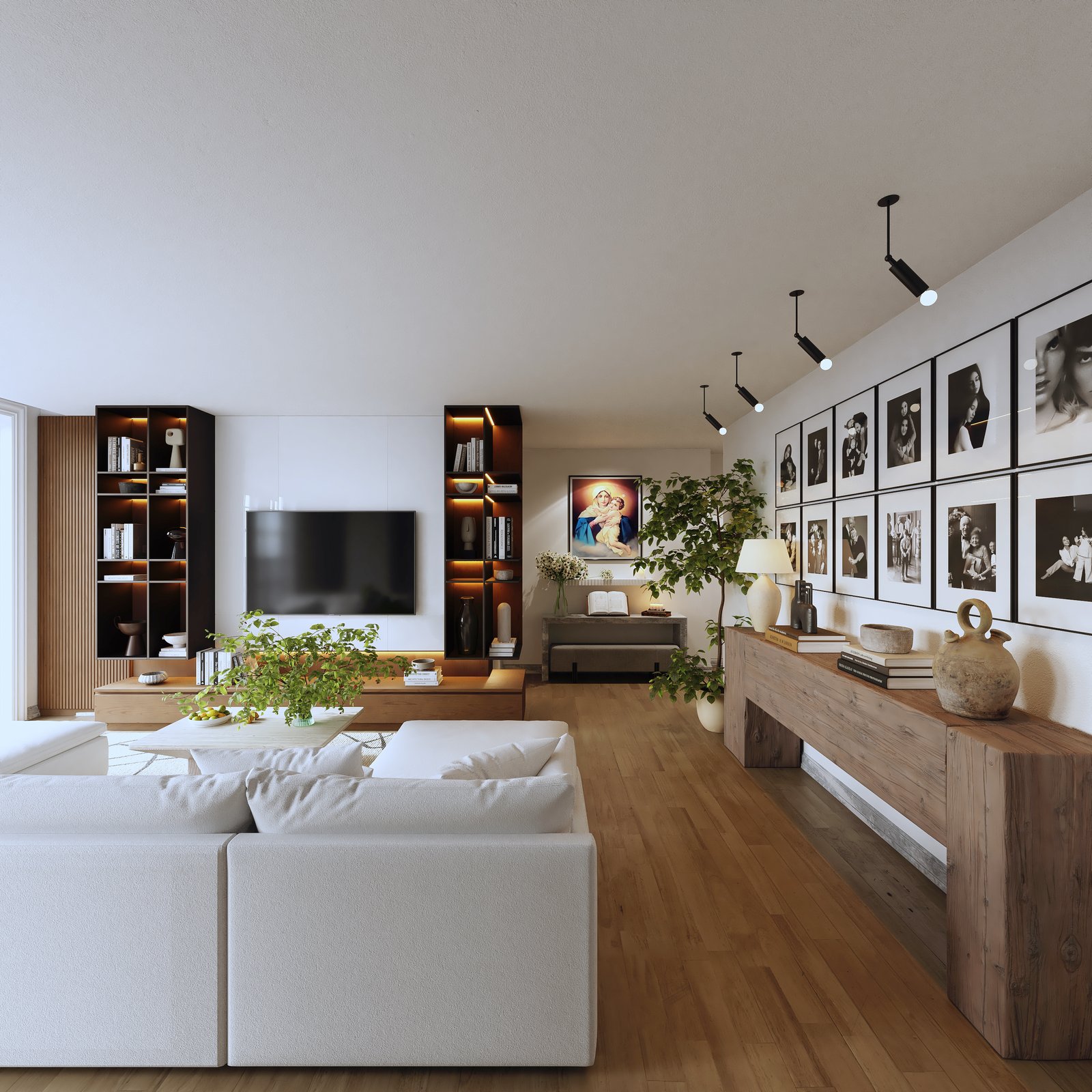 Interiors Residential Render Architectural Visualization