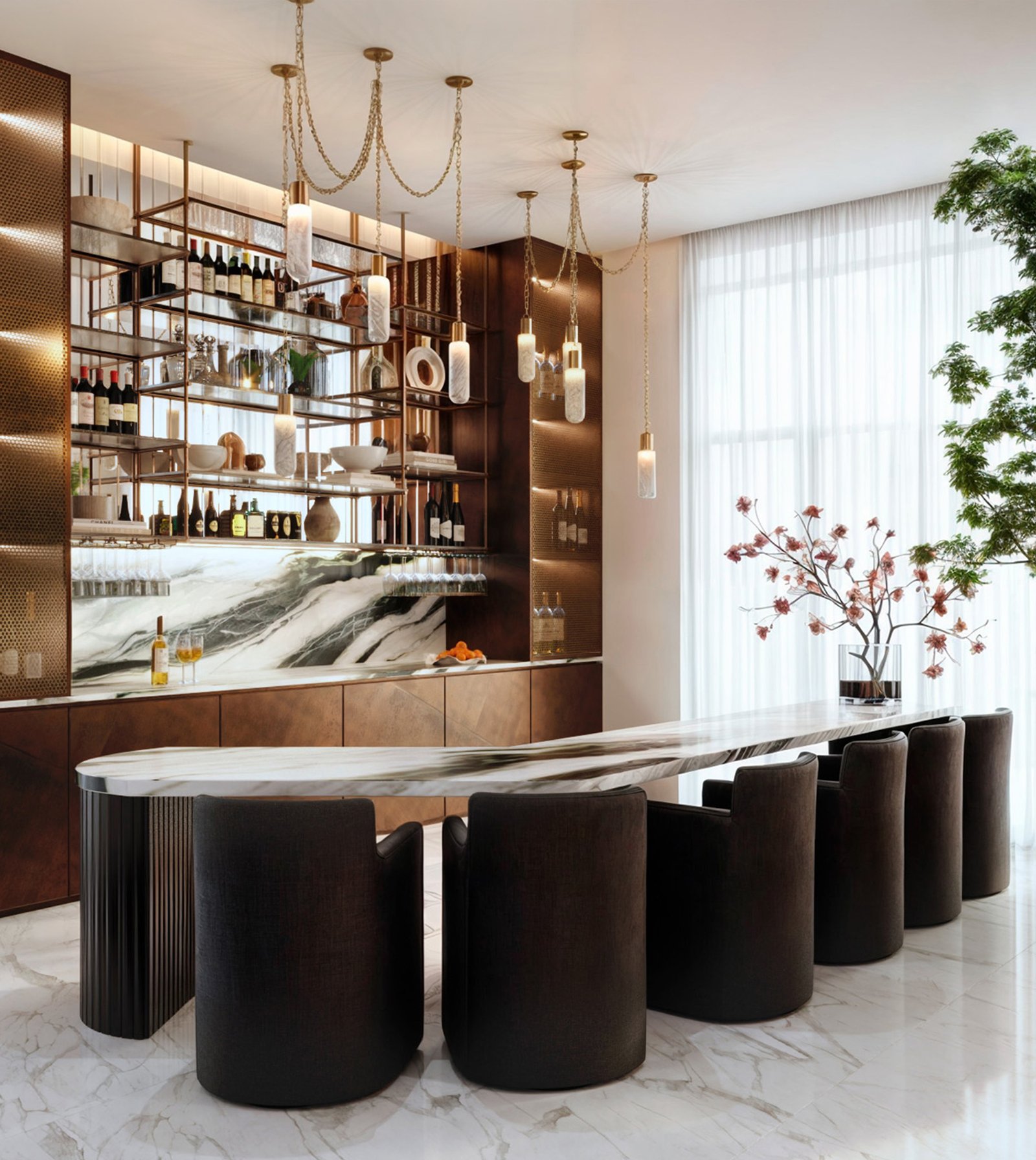 Interiors Residential Render Architectural Visualization