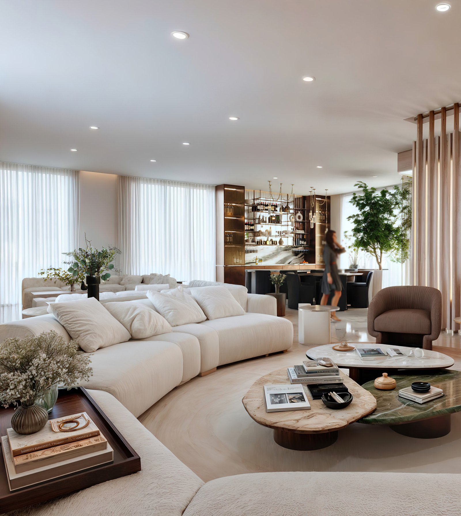 Interiors Residential Render Architectural Visualization