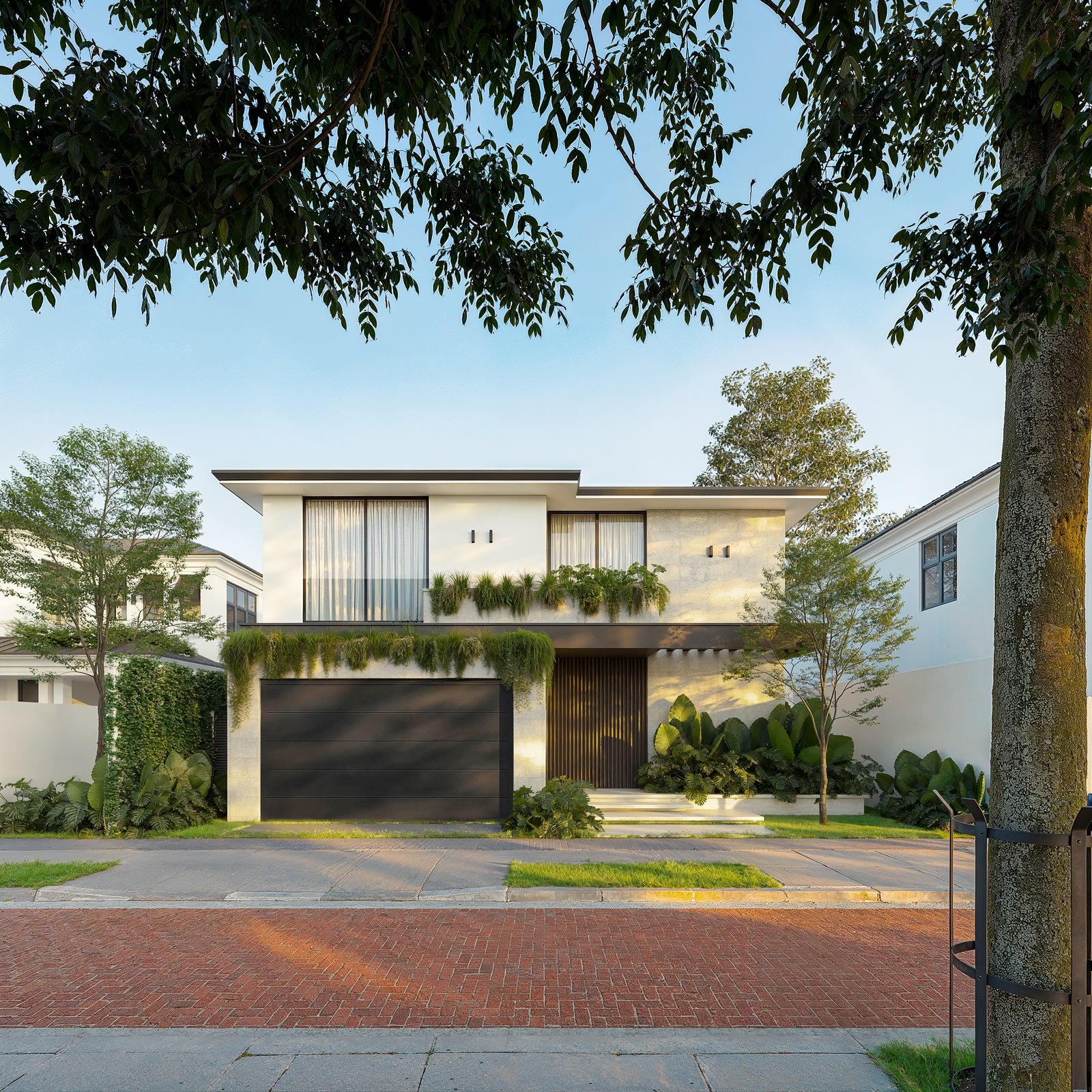 Exterior Residential Render Architectural Visualization