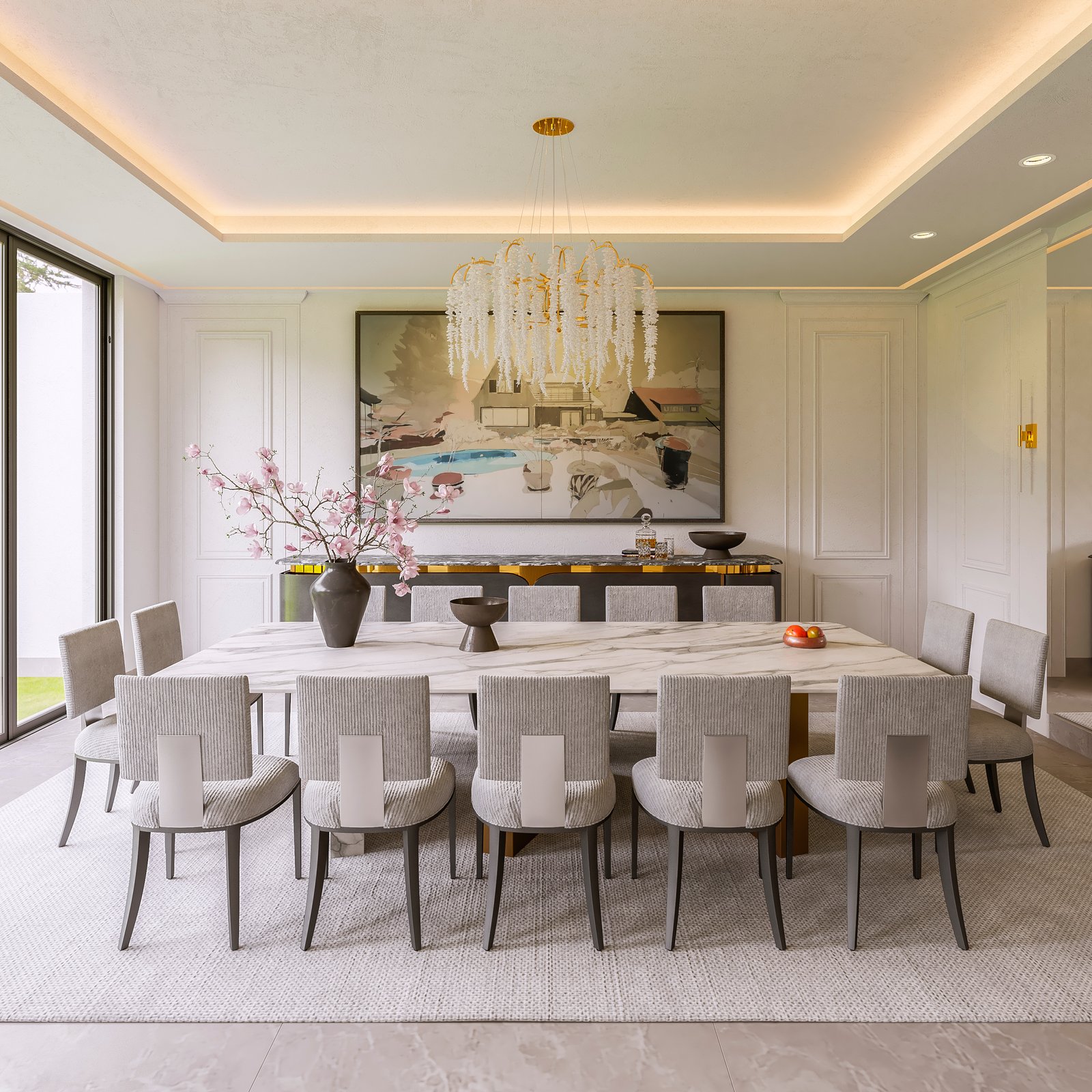 Interiors Residential Render Architectural Visualization