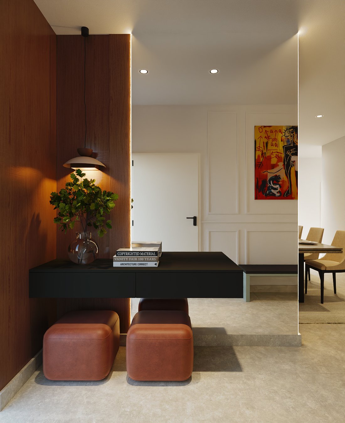 Interiors Residential Render Architectural Visualization