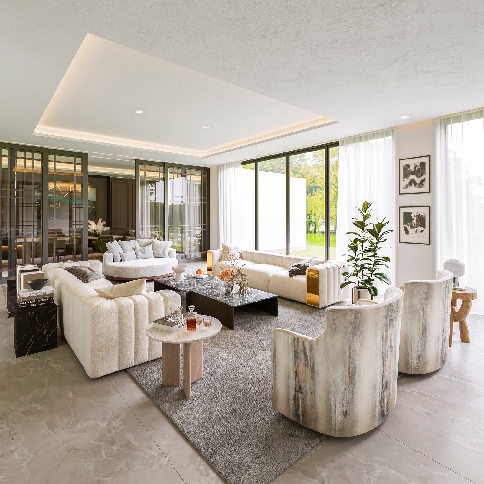 Interiors Residential Render Architectural Visualization