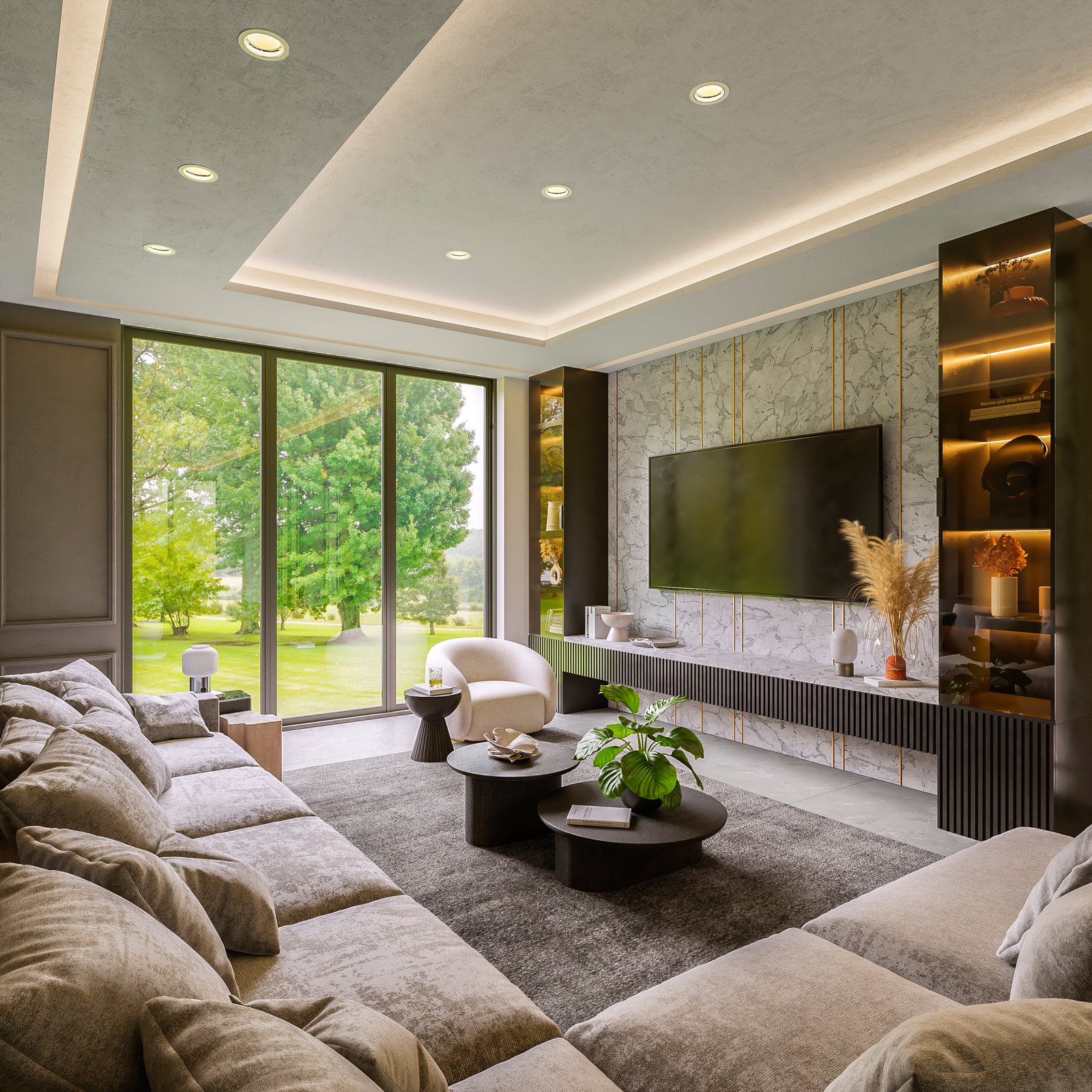 Interiors Residential Render Architectural Visualization