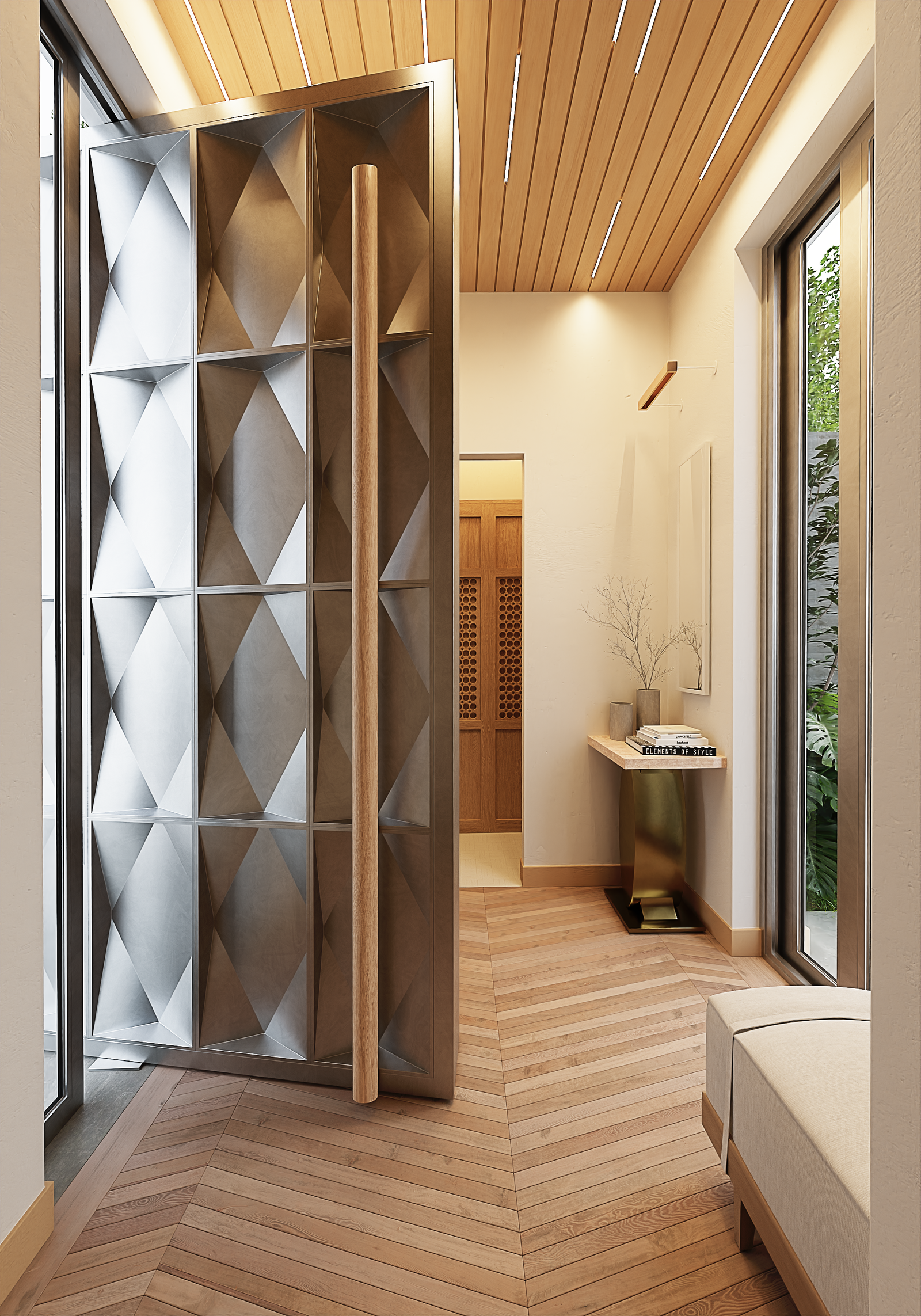 Interiors product furniture doors Render Architectural Visualization