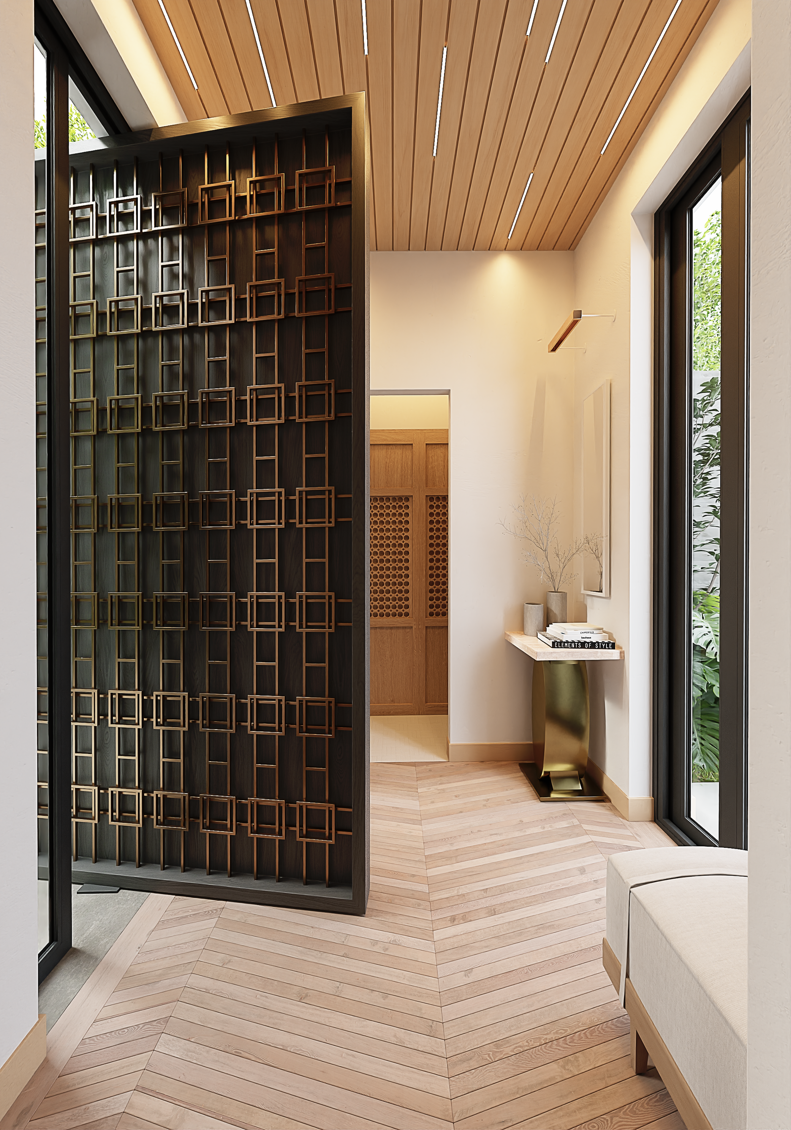 Interiors product furniture doors Render Architectural Visualization