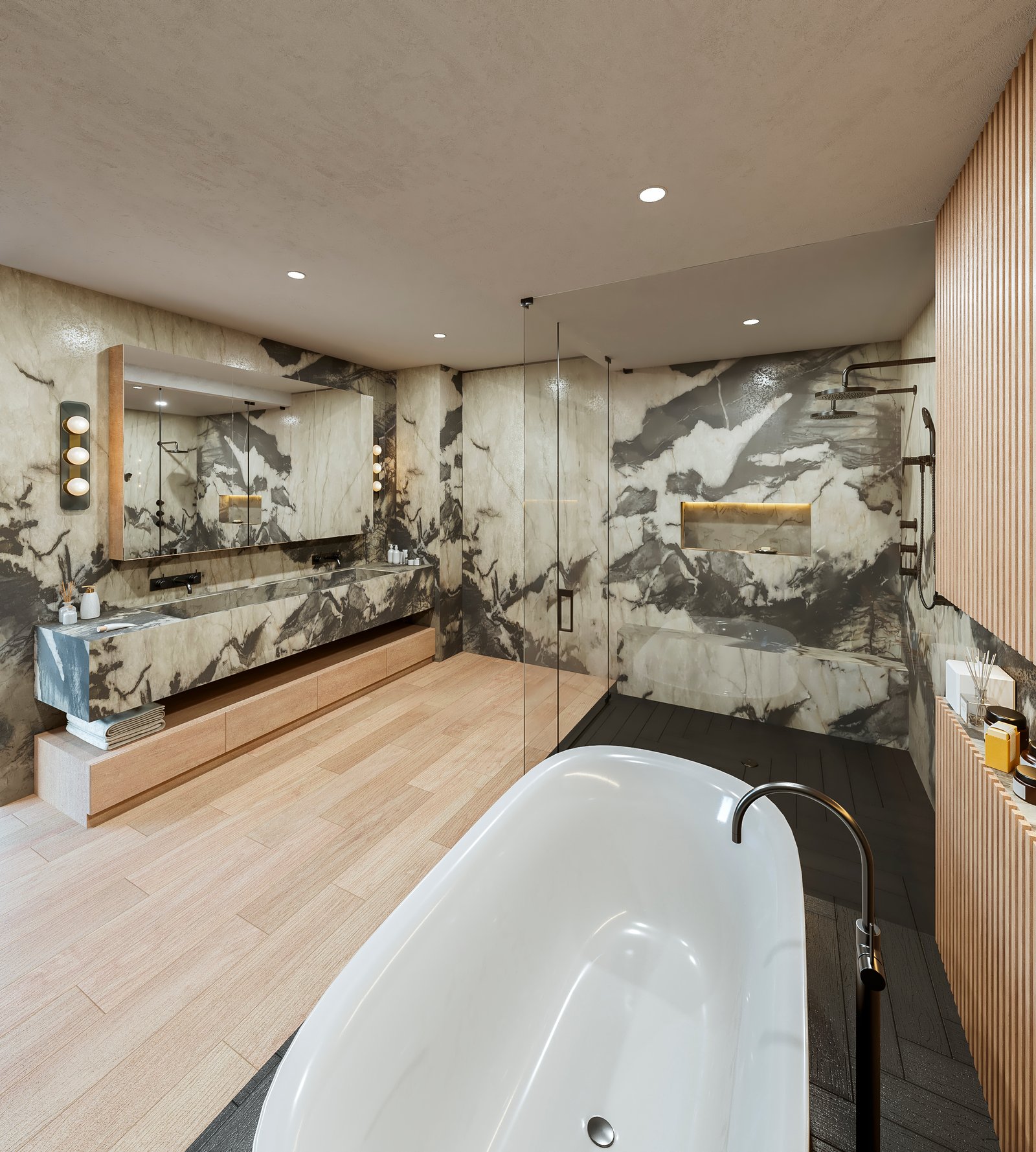 Project 32 image 5 Interiors Bathroom Residential Render Architectural Visualization