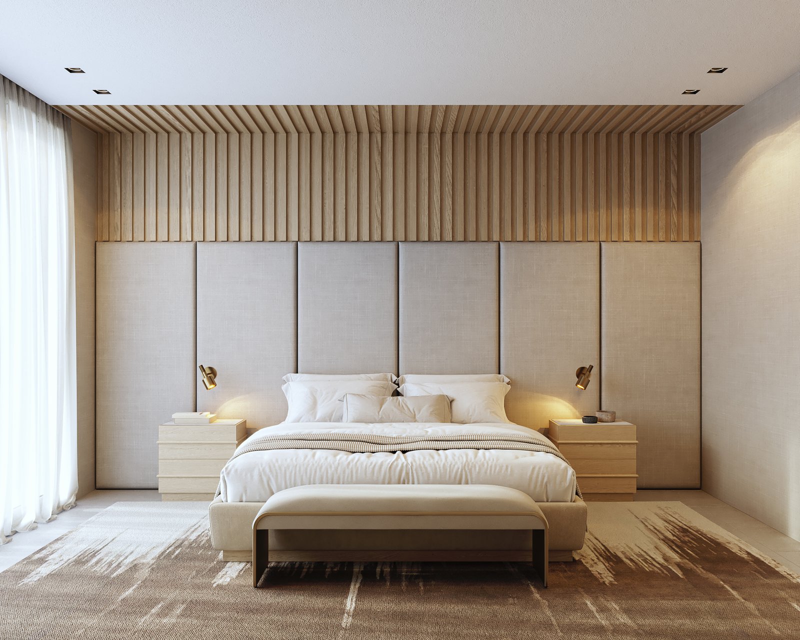 Project 32 image 10 Interiors Residential Bedroom Render Architectural Visualization
