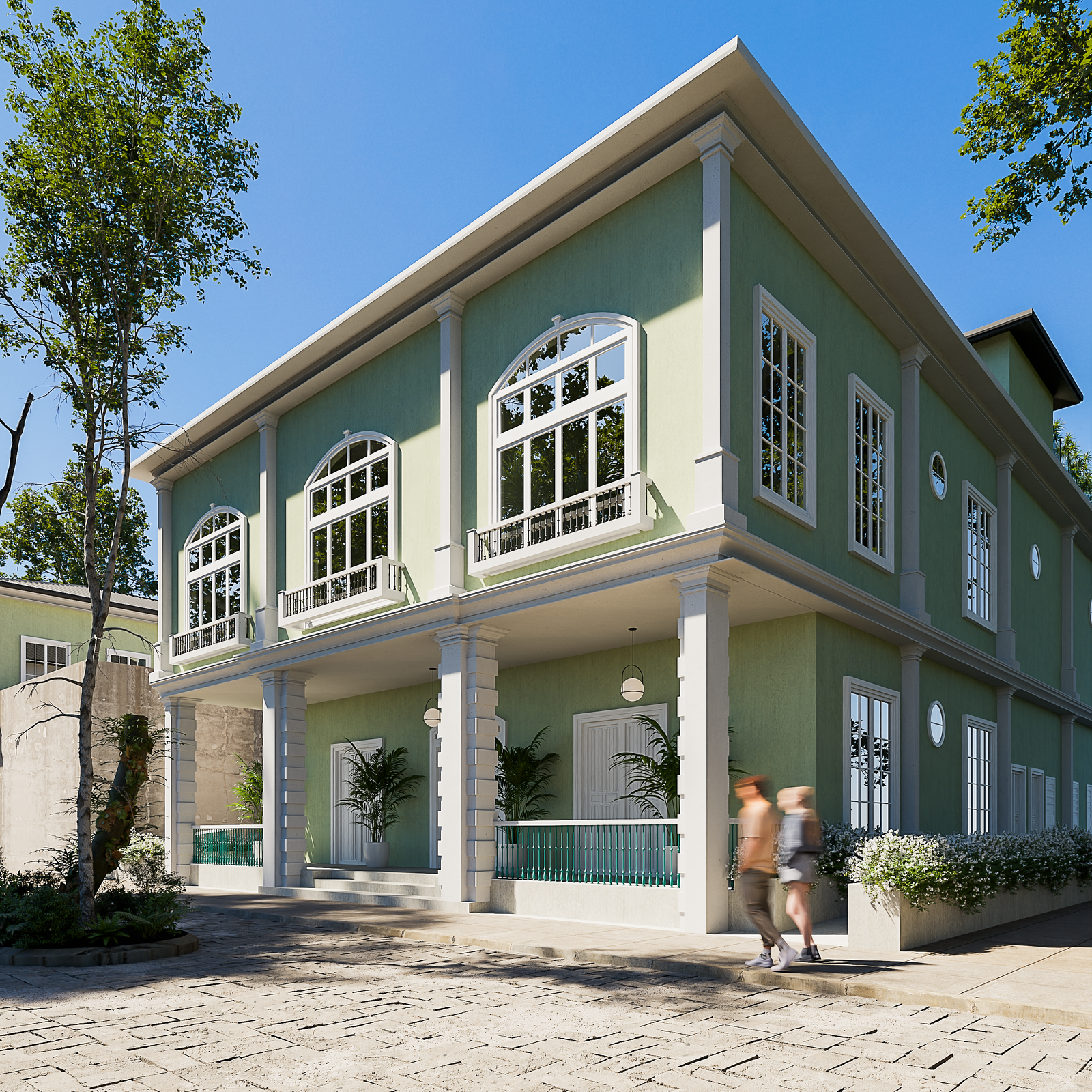 Project 33 image 3 Exteriors Commercial Hotel Render Architectural Visualization