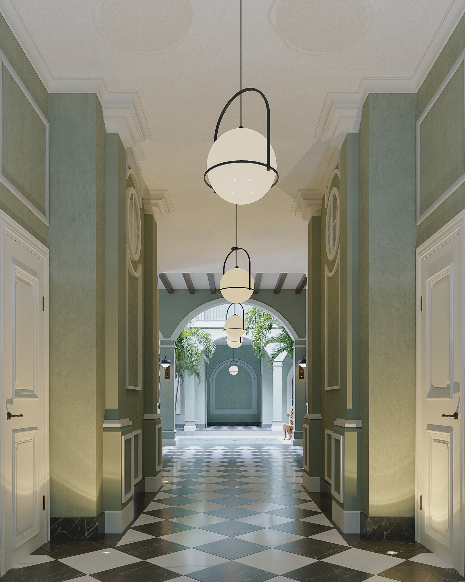Project 33 image 7 Interiors Commercial Hotel Render Architectural Visualization