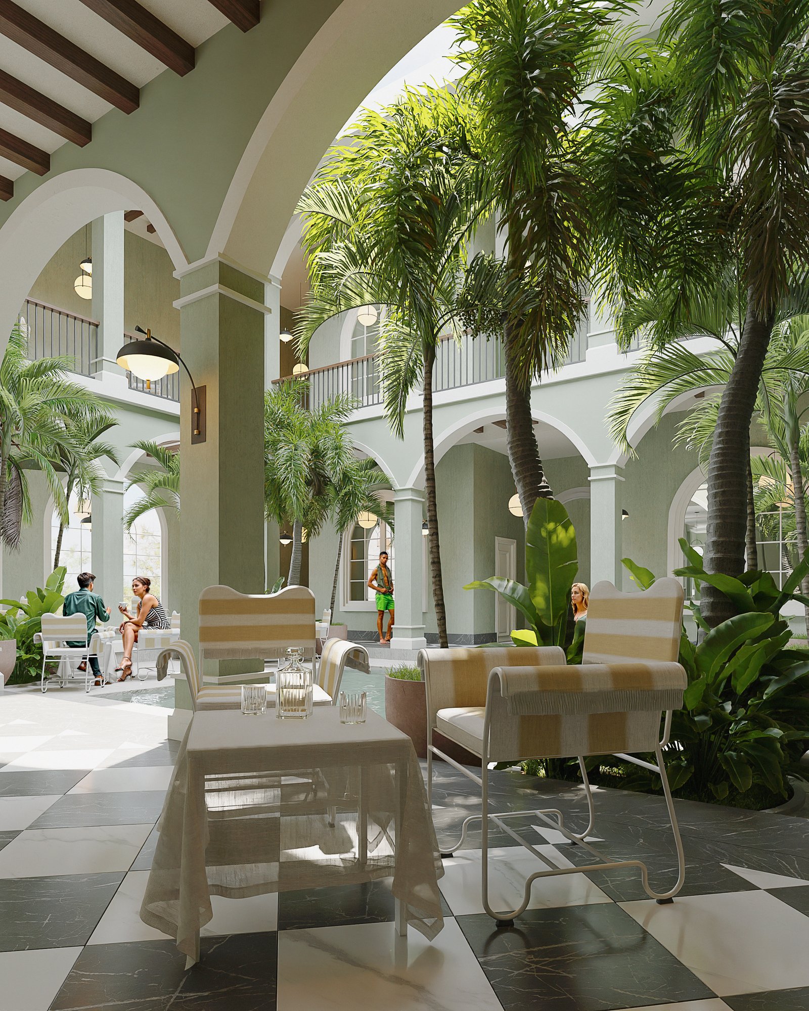 Project 33 image 9 Exteriors Commercial Hotel Render Architectural Visualization