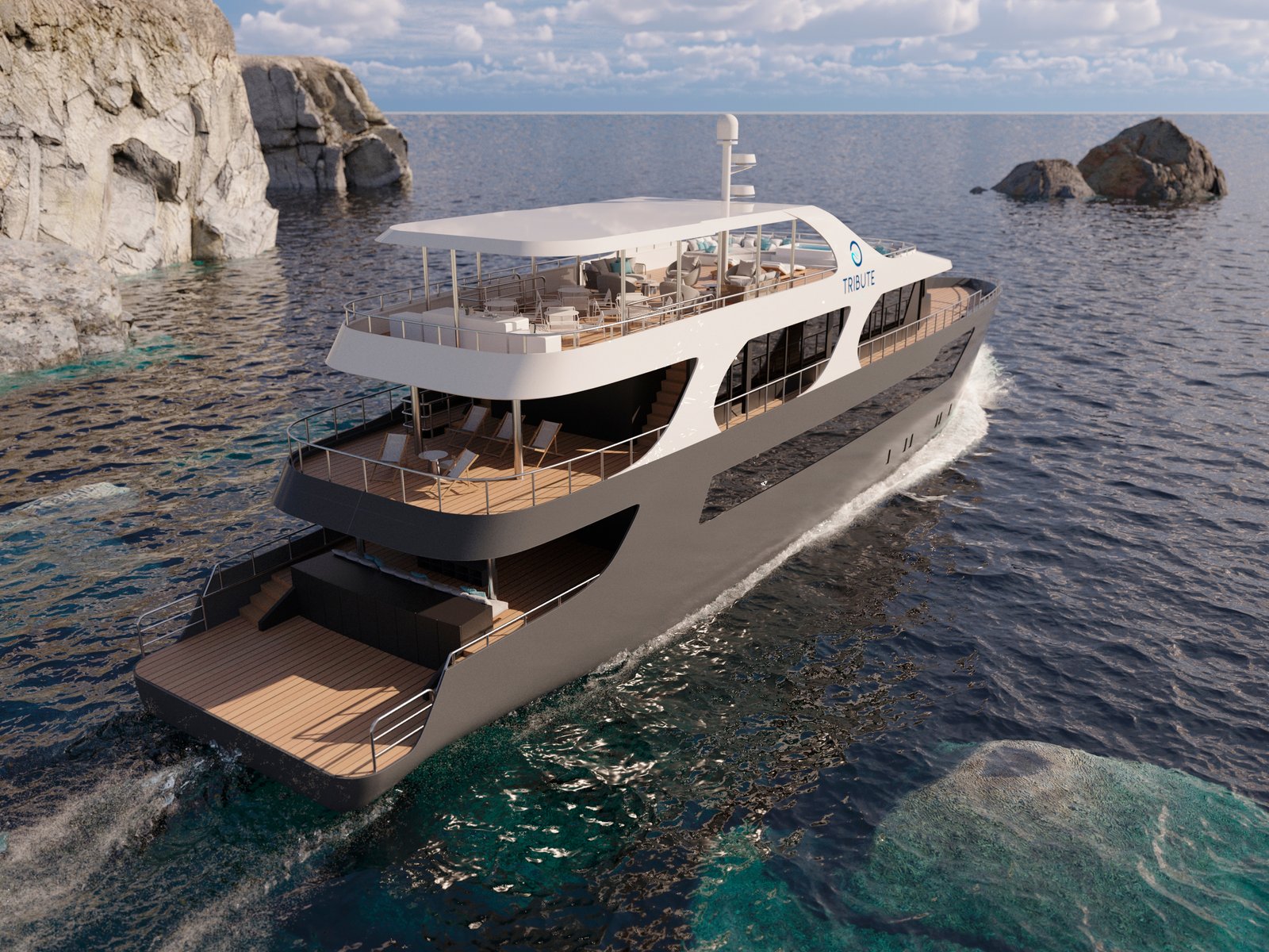 Project 34 image 2 Yatch Render Architectural Visualization