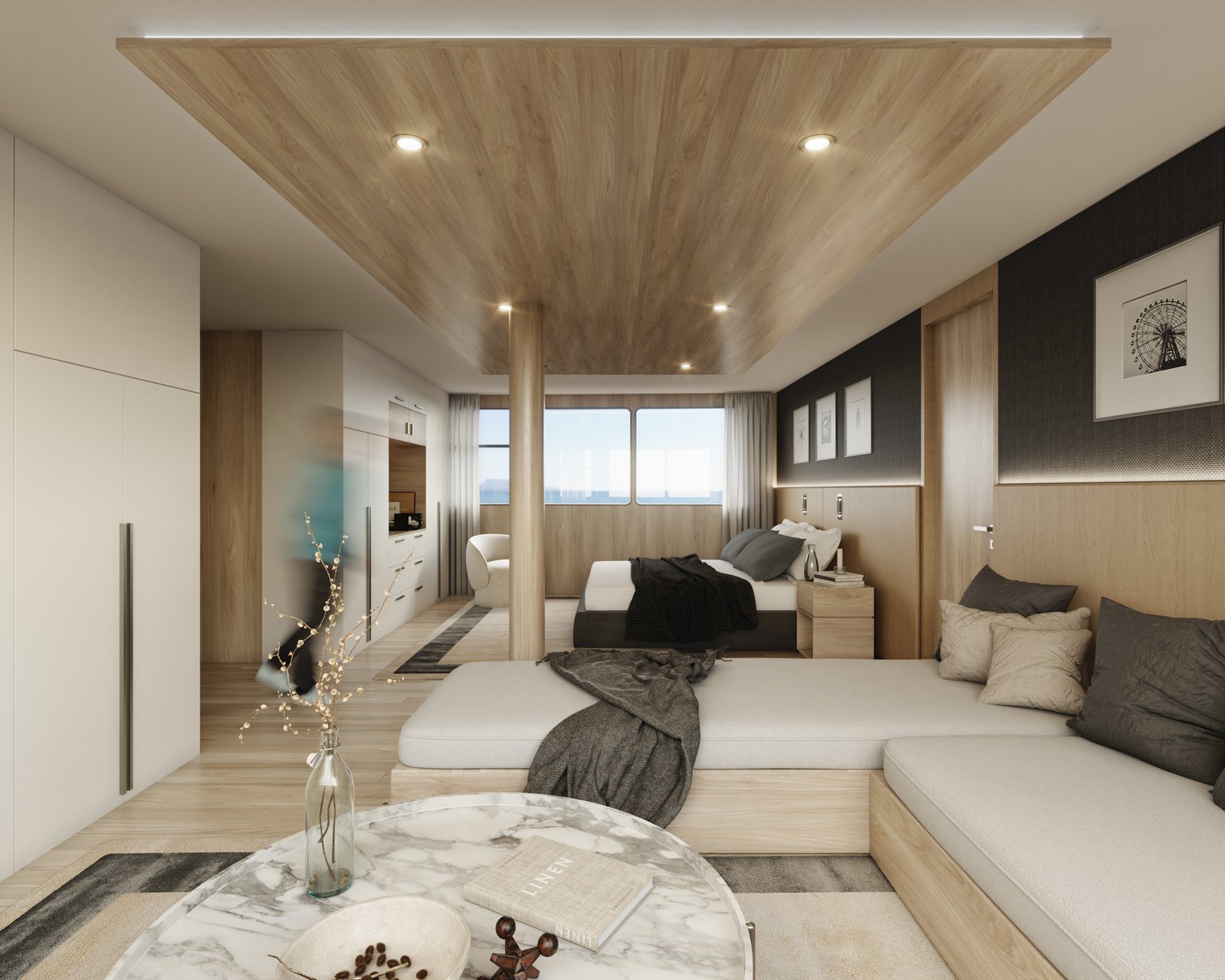 Project 34 image 16 Yatch Render Architectural Visualization