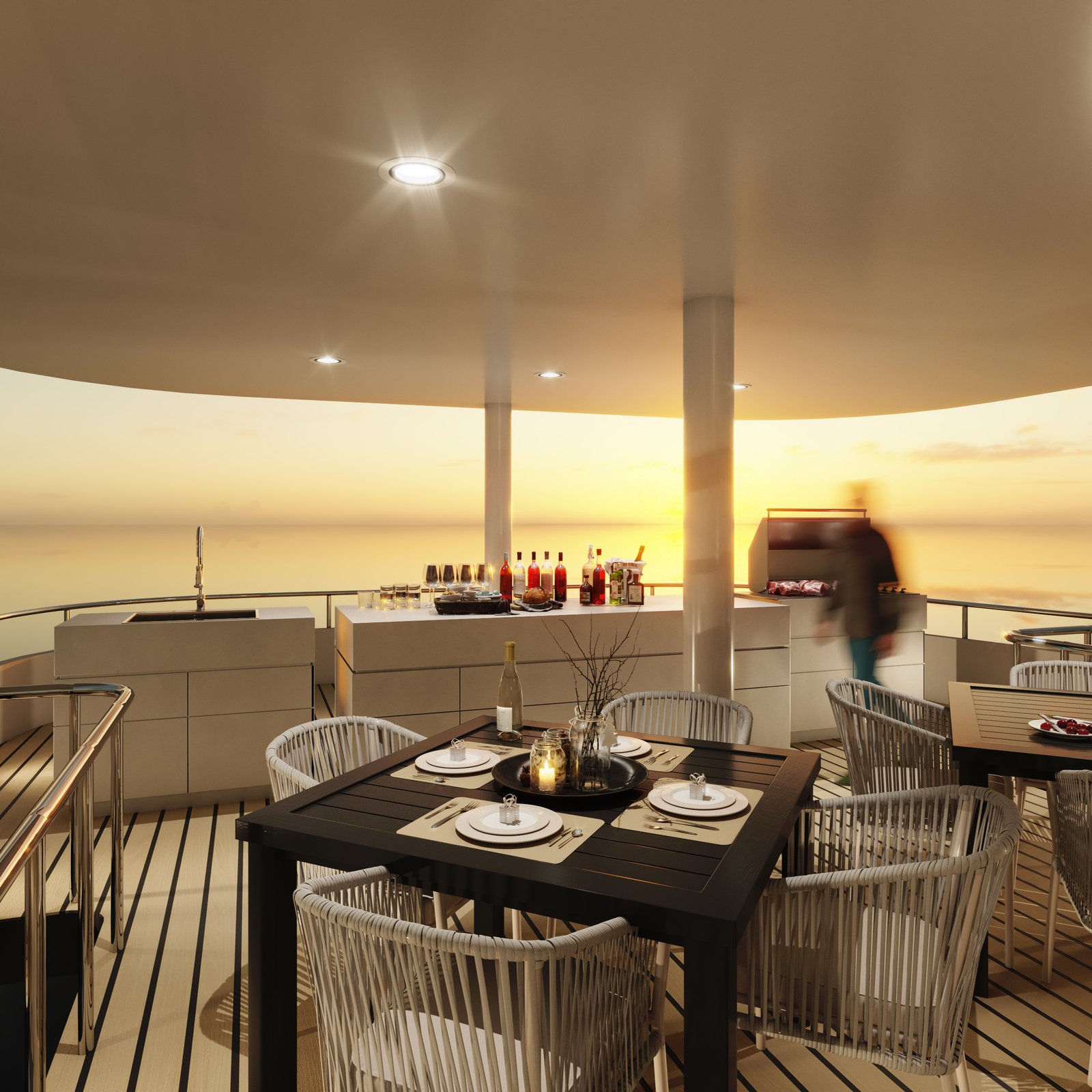 Project 34 image 23 Yatch Render Architectural Visualization