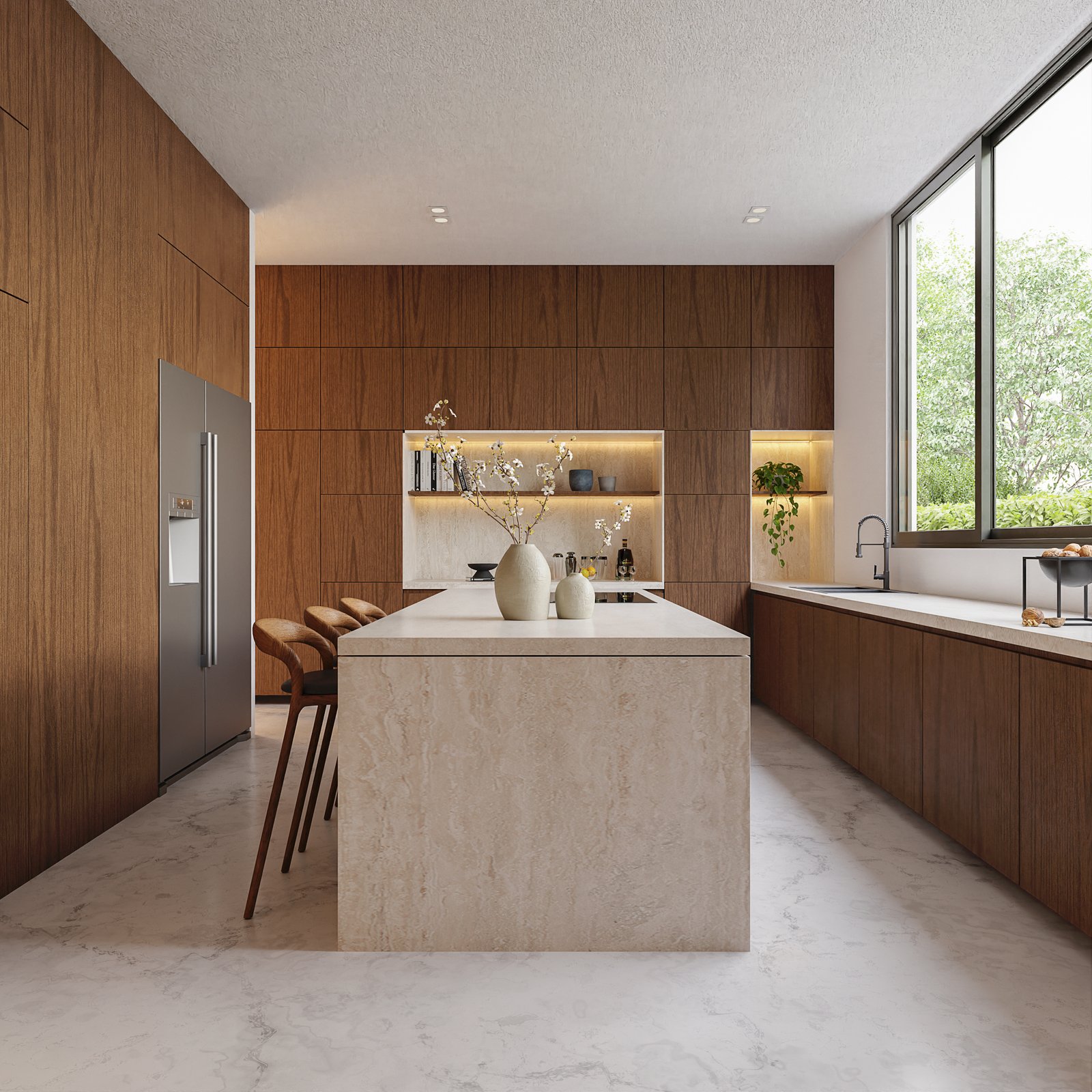 Project 35 image 2 Interior Kitchen Residential Render Architectural Visualization