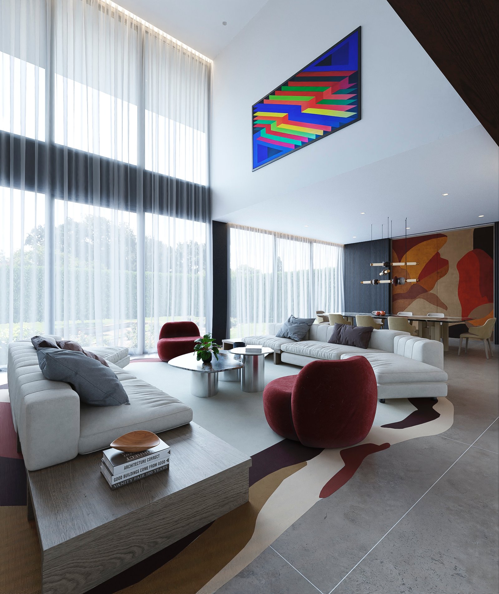 Interiors Residential Render Architectural Visualization