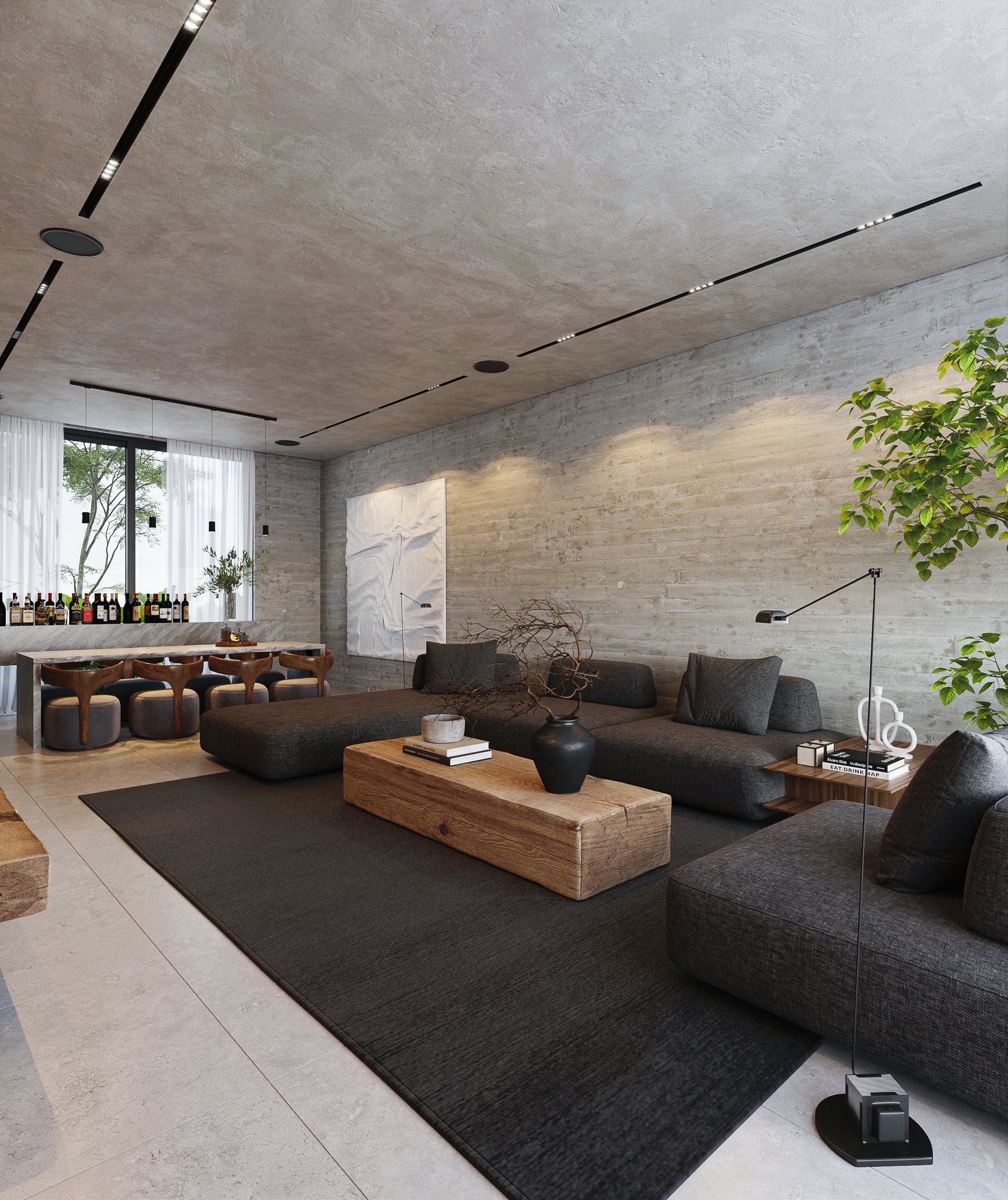 Interiors Residential Render Architectural Visualization