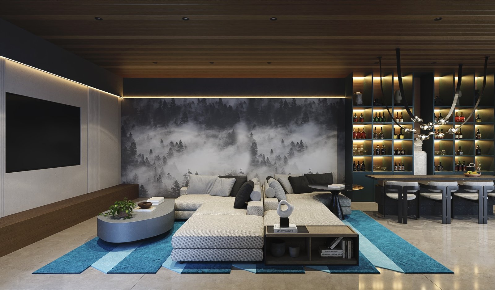 Interiors Residential Render Architectural Visualization