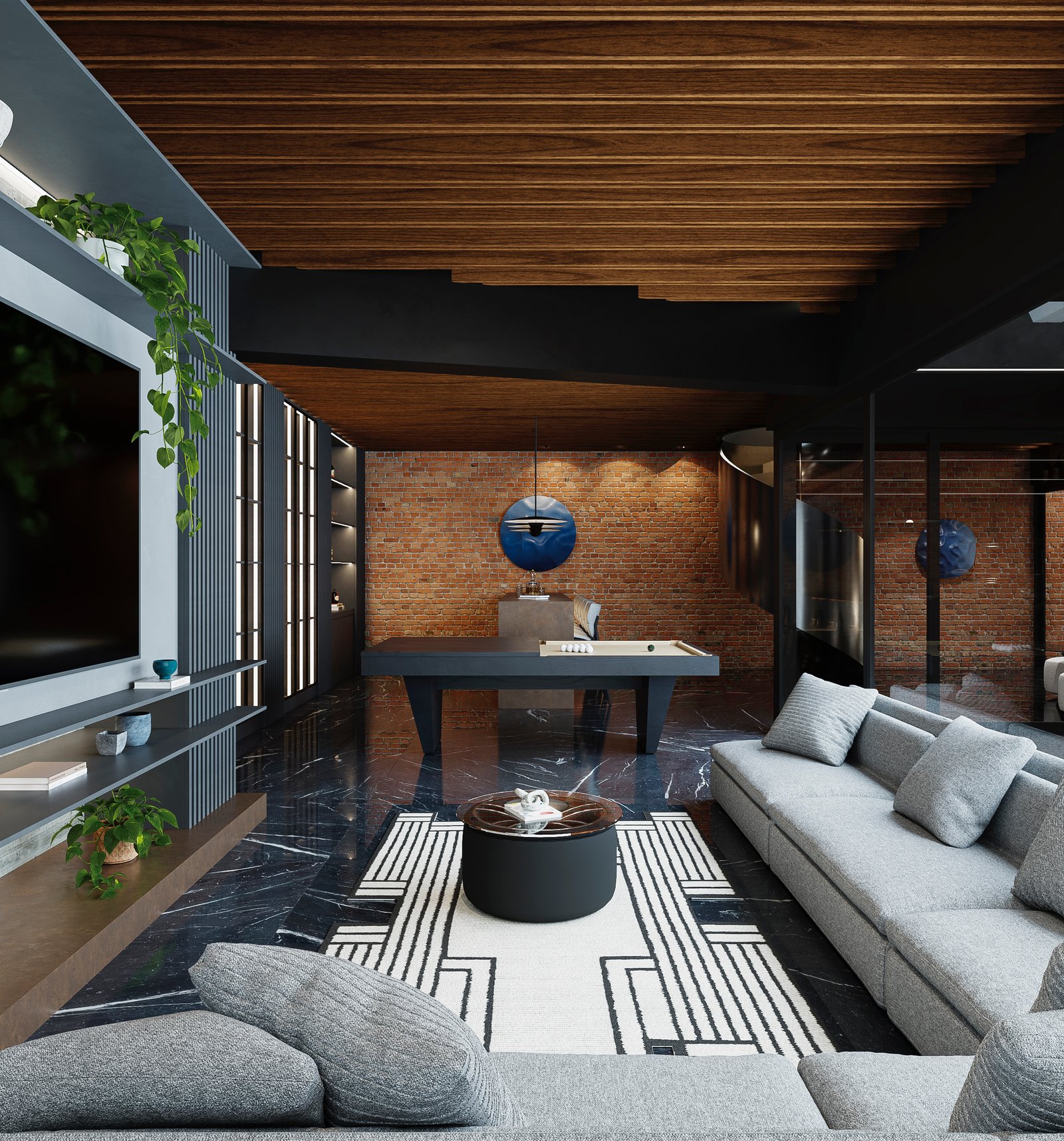 Interiors Residential Render Architectural Visualization
