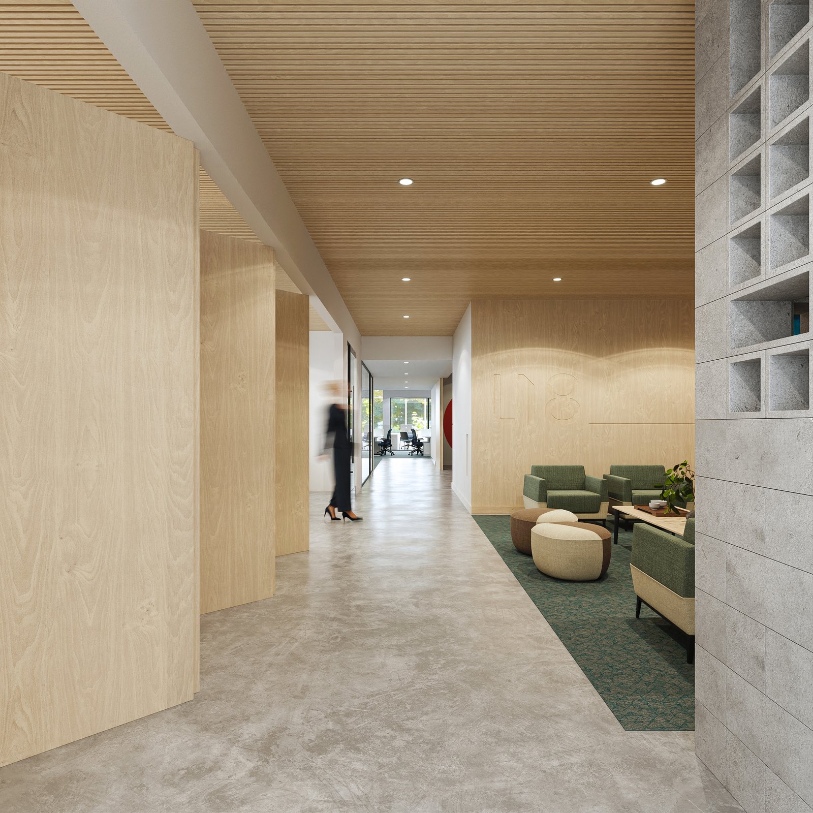 Project 40 image 6 Interiors Commercial Office Render Architectural Visualization