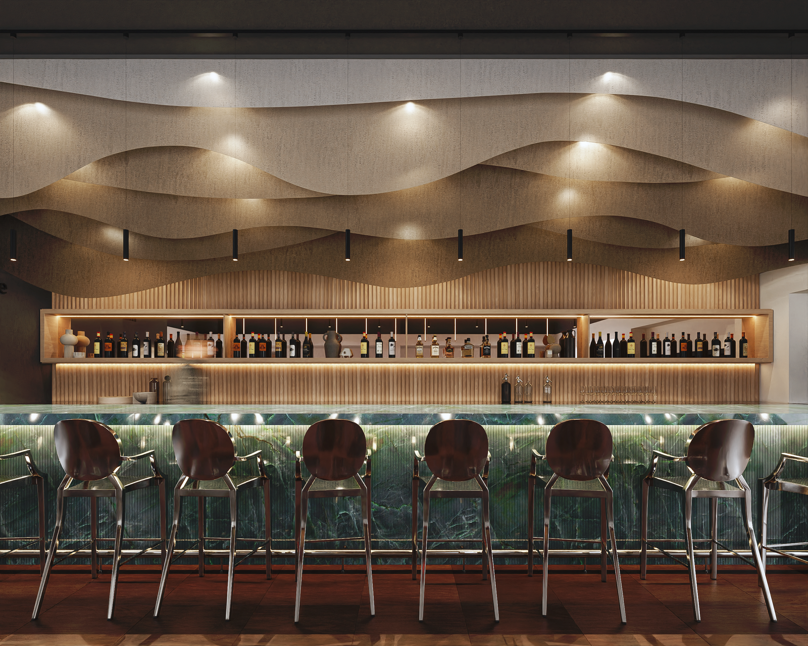 Project 42 image 1 Interiors Commercial Restaurants Render Architectural Visualization