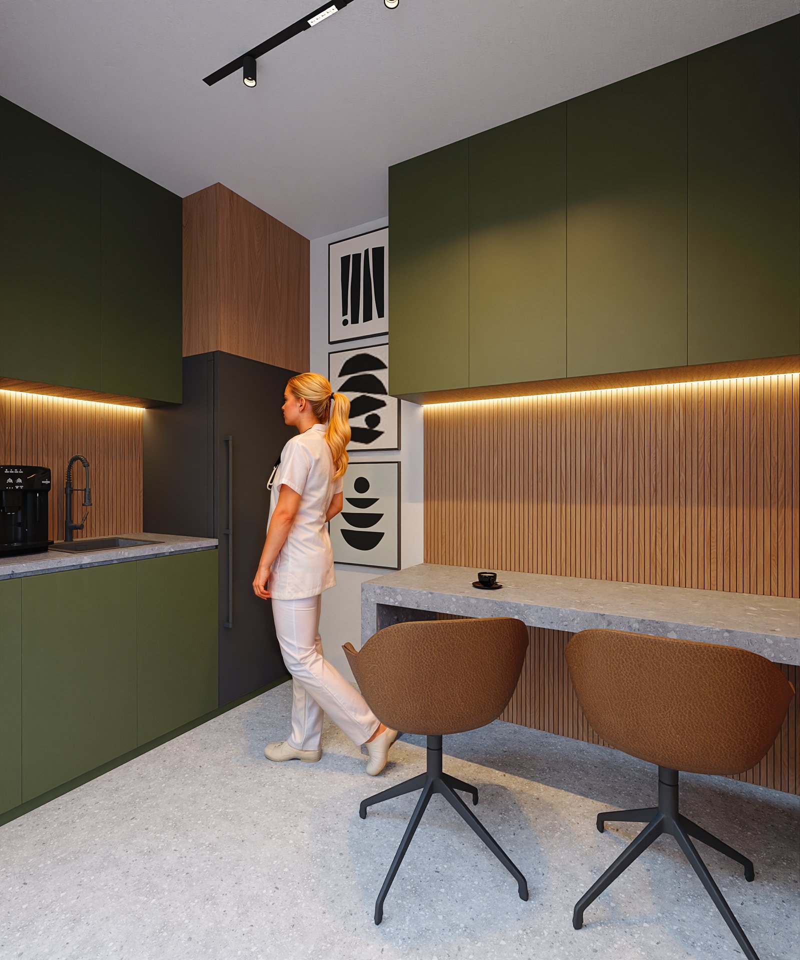 Project 43 image 2 Interiors Commercial Office Medician Render Architectural Visualization