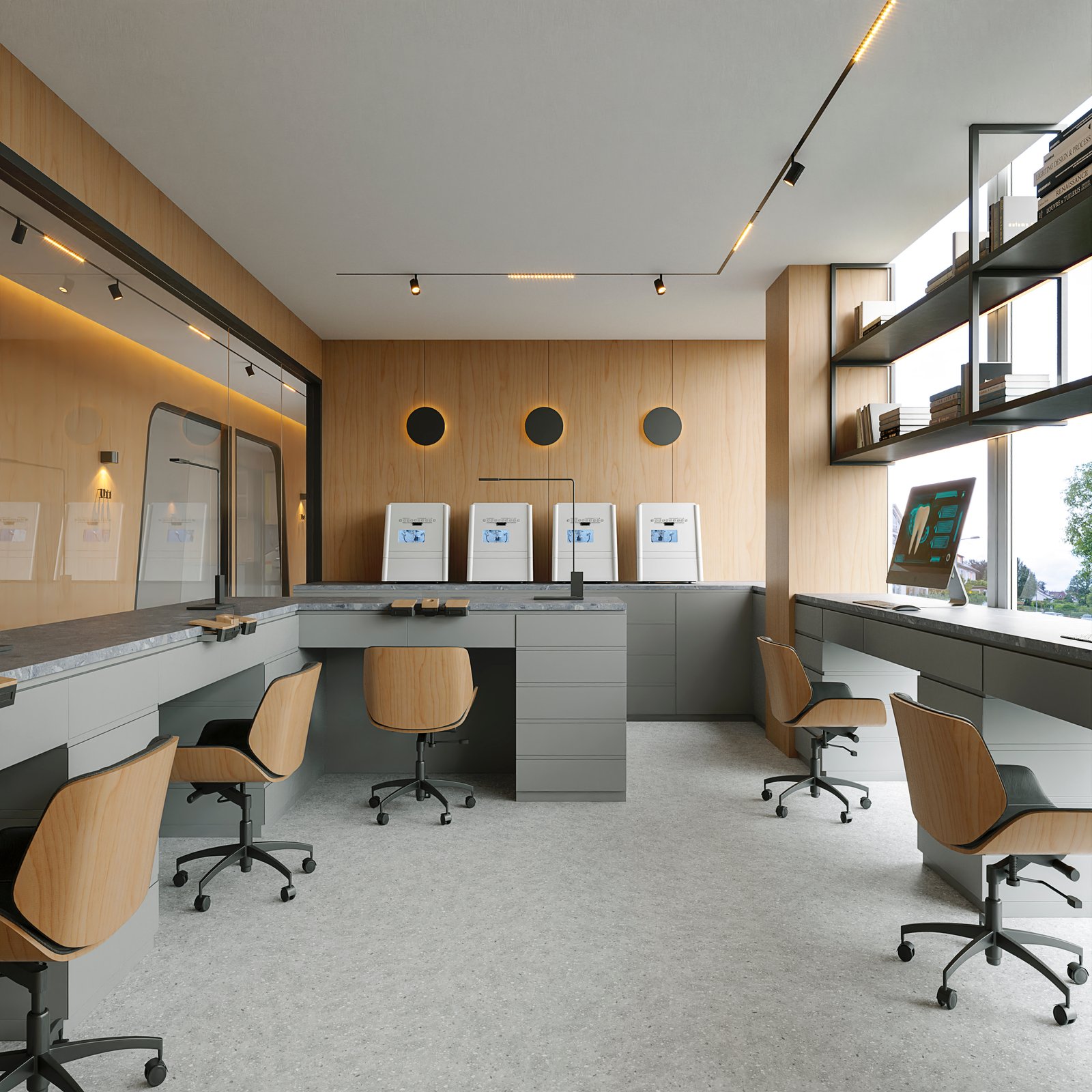 Project 43 image 7 Interiors Commercial Office Medician Render Architectural Visualization