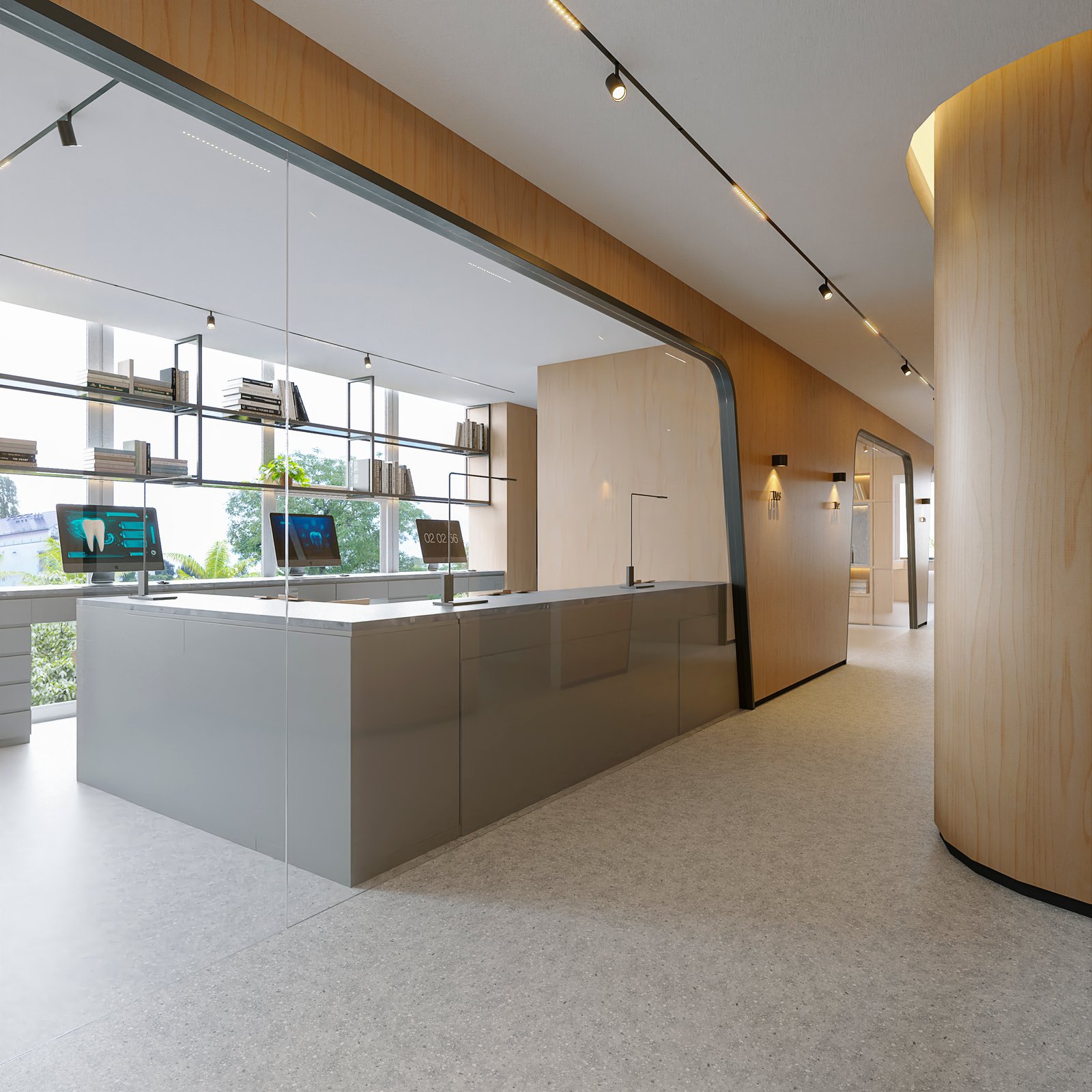 Project 43 image 8 Interiors Commercial Office Medician Render Architectural Visualization