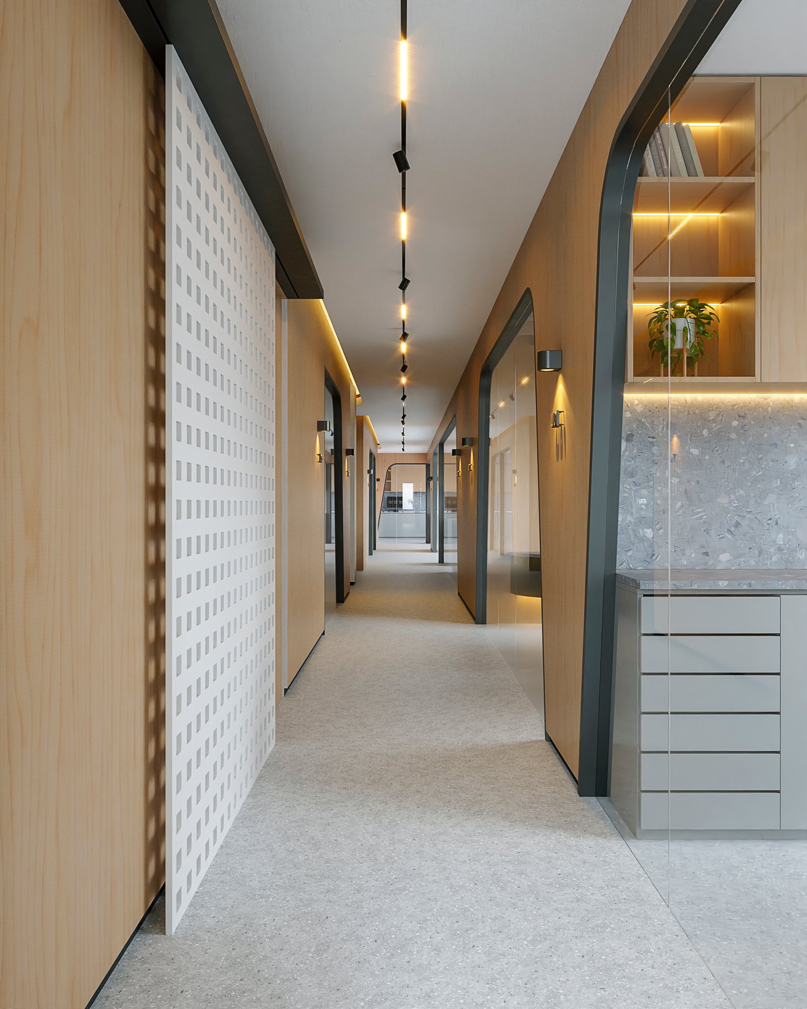 Project 43 image 11Interiors Commercial Office Medician Render Architectural Visualization