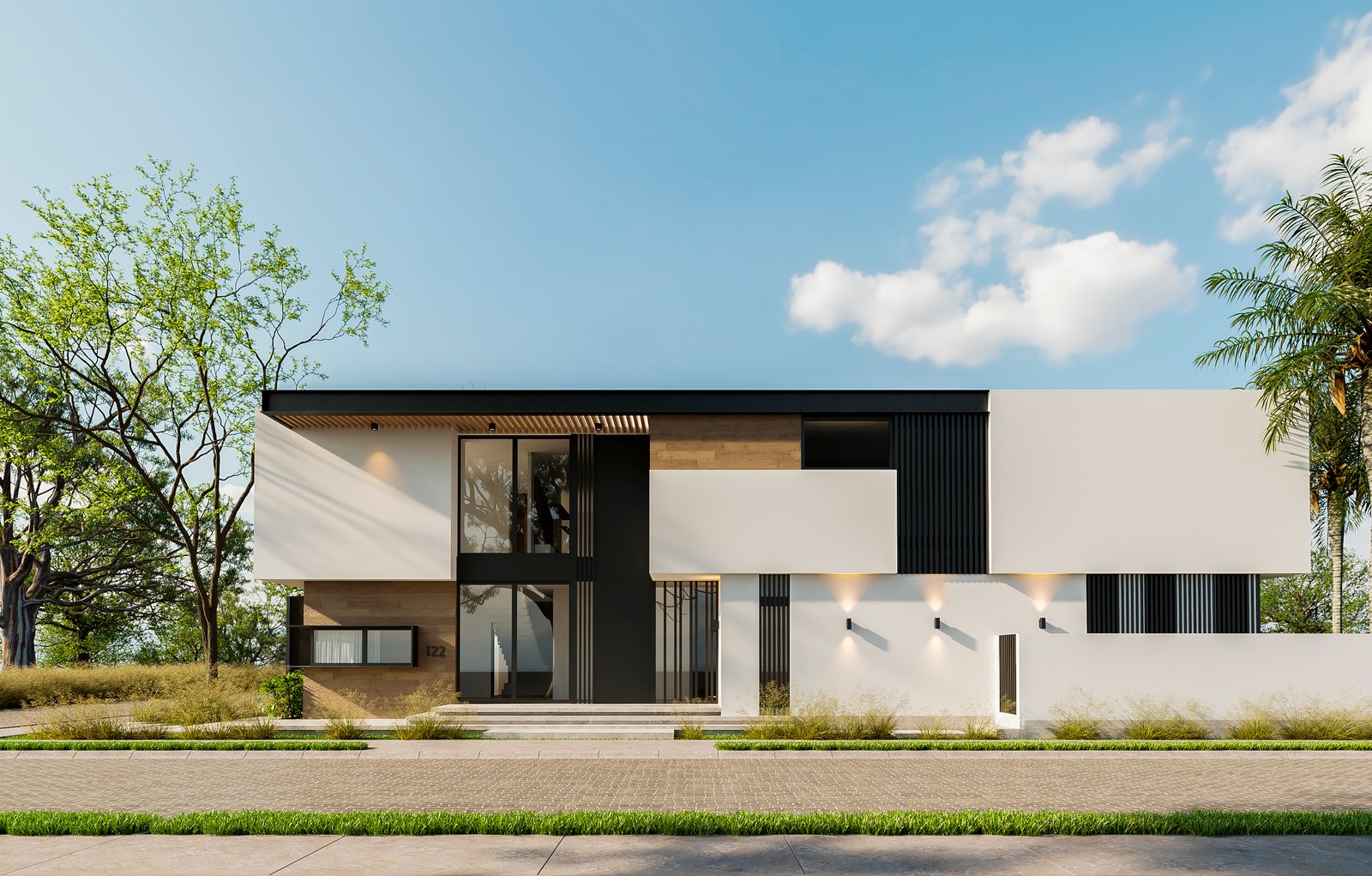 Project 46 image 7 Exteriors Residential Render Architectural Visualization