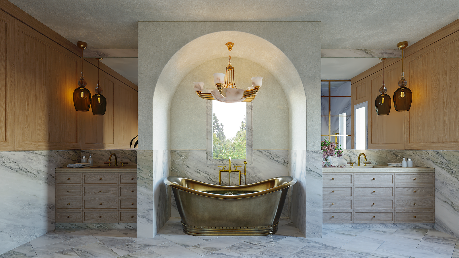 Project 55 image 3 Interiors Residential Render Bathroom Architectural Visualization