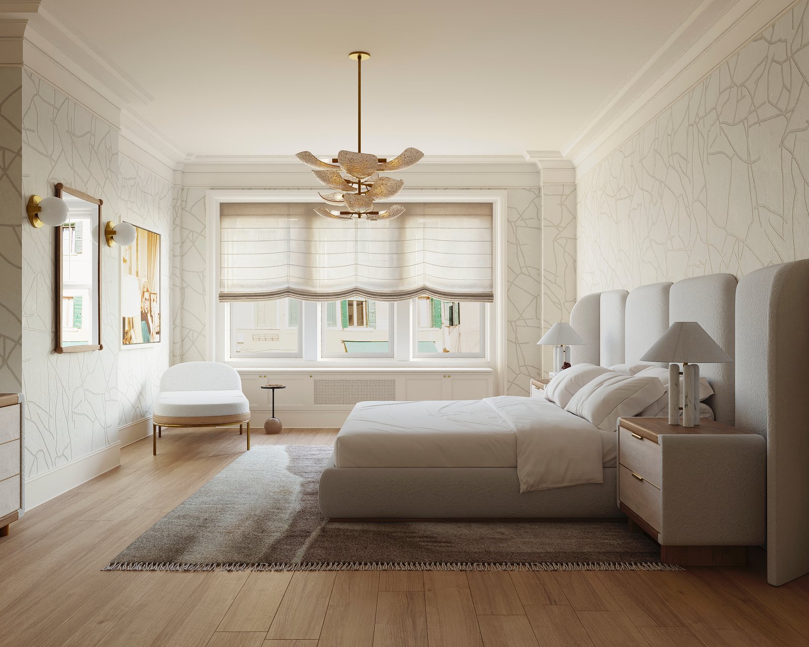 Project 58 image 3 Interiors Residential Bedroom Render Architectural Visualization