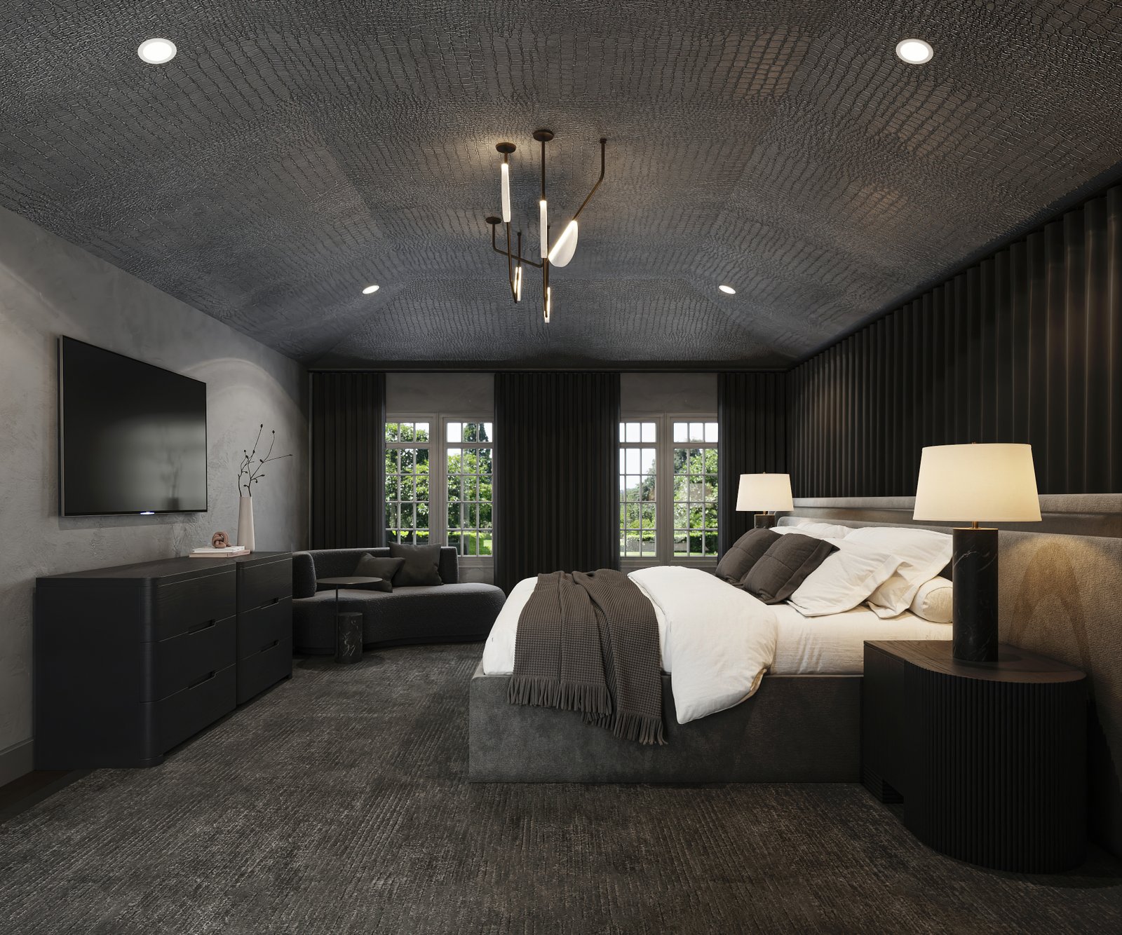 Project 60 image 6 Interiors Residential Bedroom Render Architectural Visualization