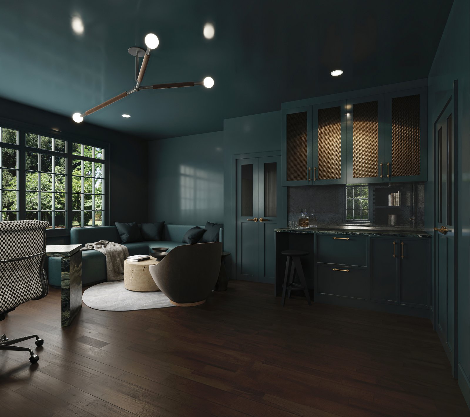 Project 60 image 1 Interiors Residential Officce Render Architectural Visualization