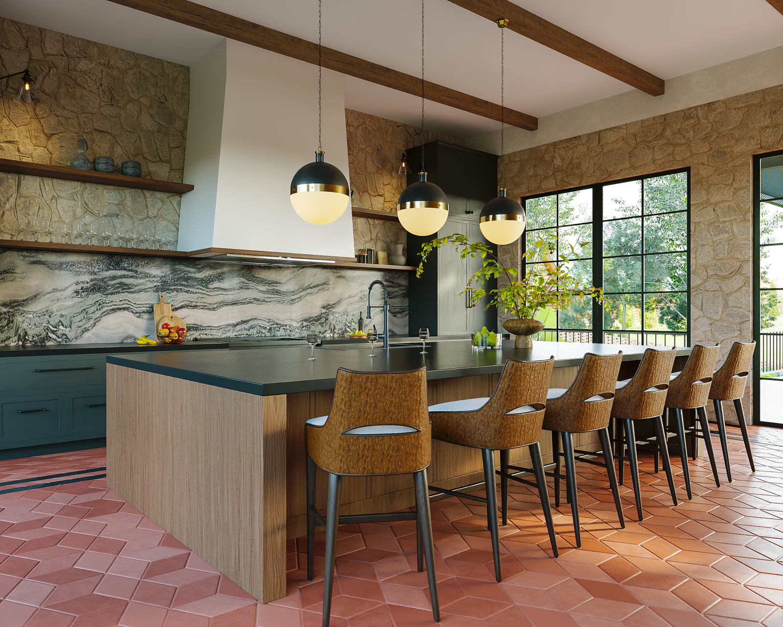 Interiors Residential Render Architectural Visualization