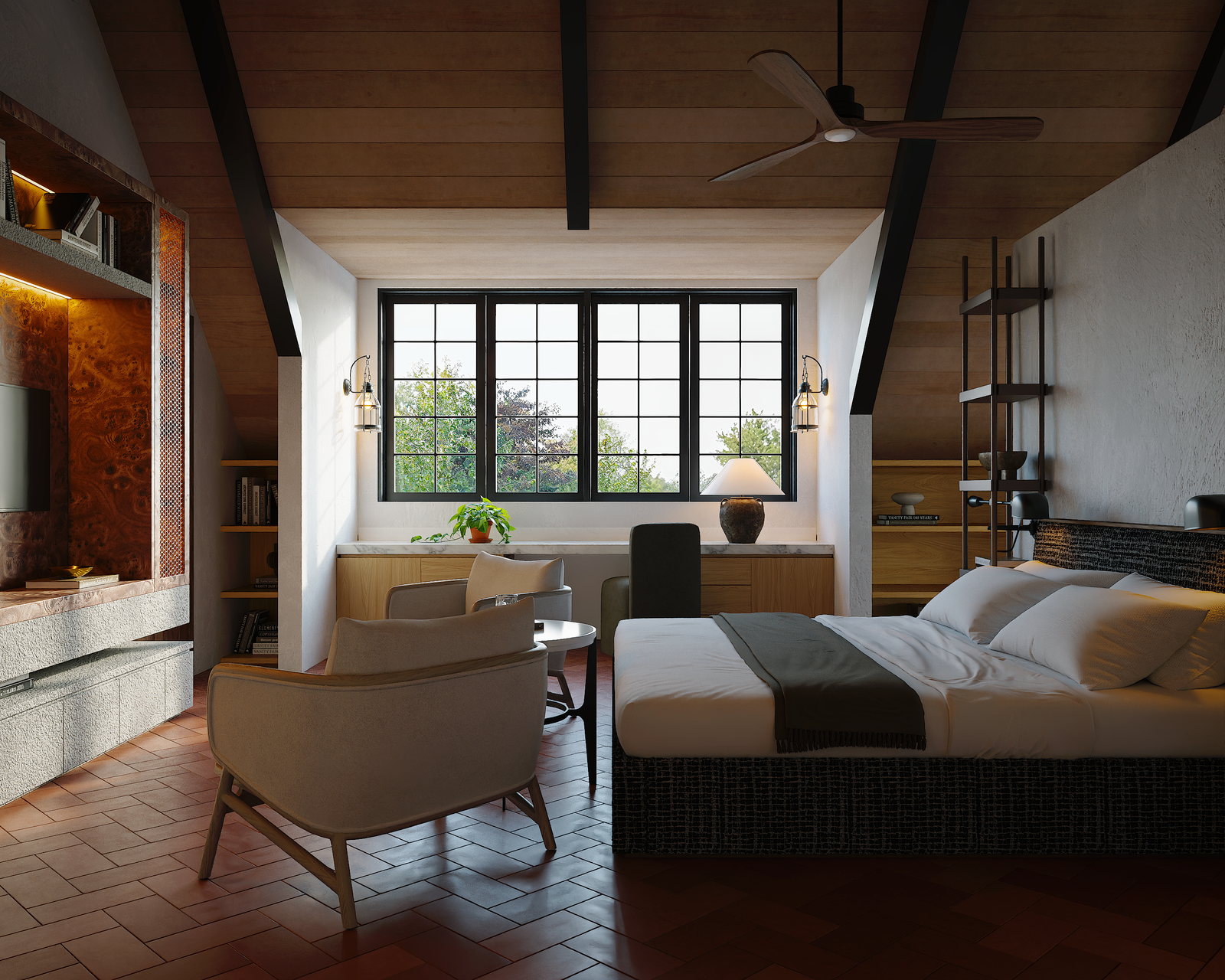 Interiors Residential Render Architectural Visualization