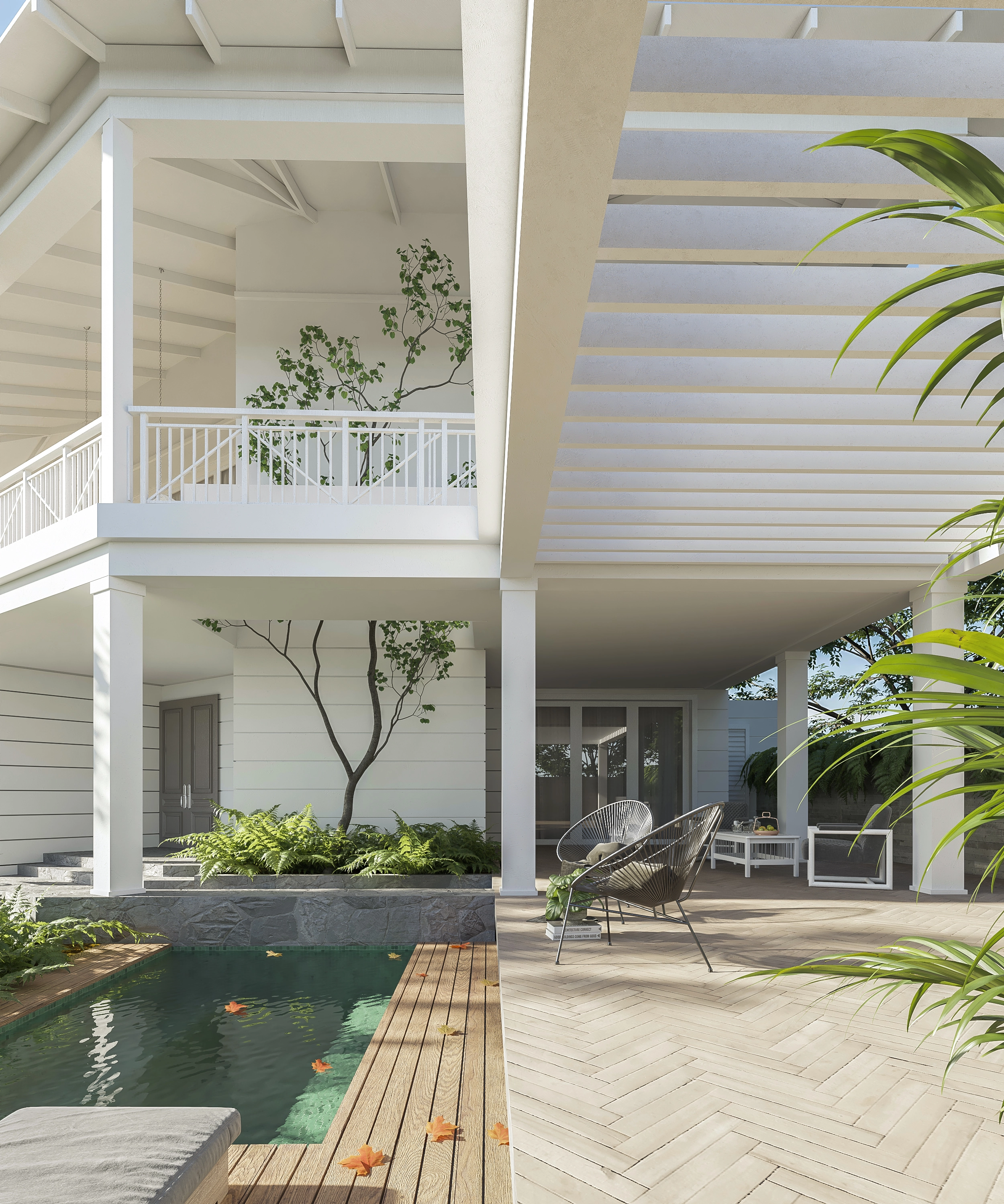 Interiors Exteriors Residential Render Architectural Visualization