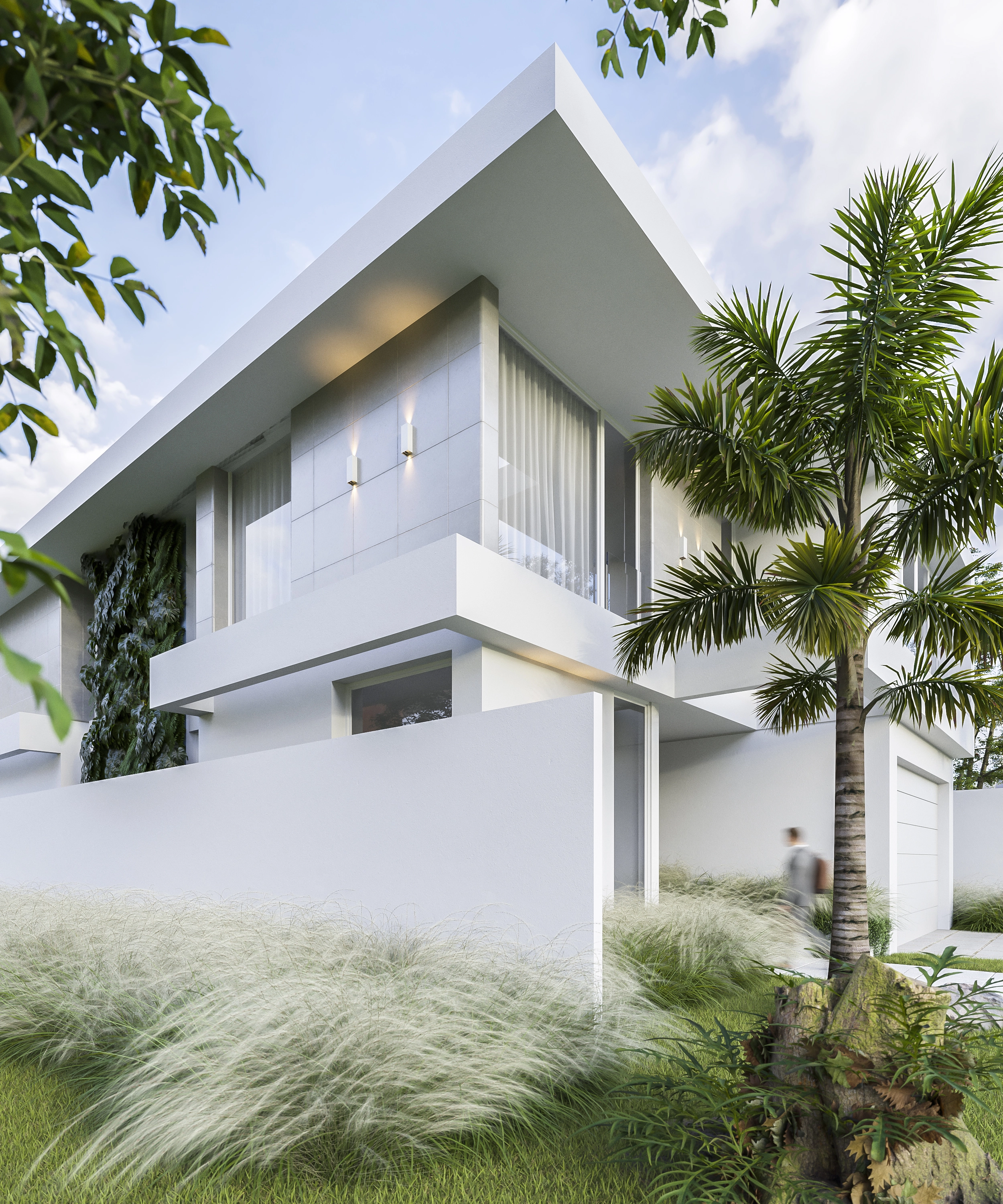 Exteriors Residential Render Architectural Visualization