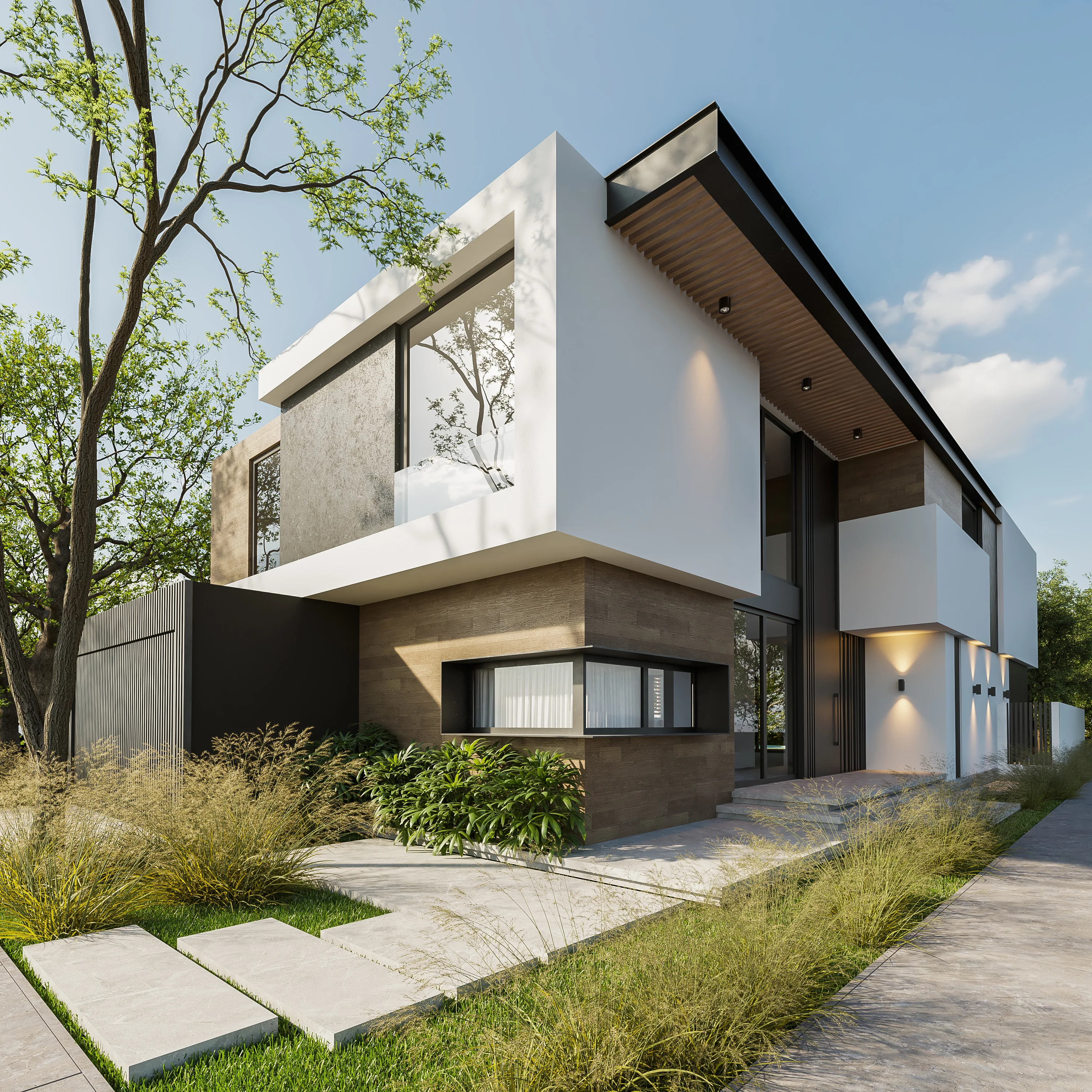 Interiors Exteriors Residential Render Architectural Visualization